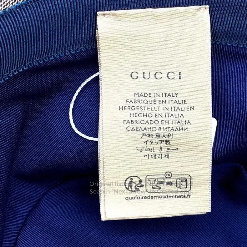 Gucci Gucci Logo Jacquard Bucket Hat. Size ONE SIZE - 8 Thumbnail