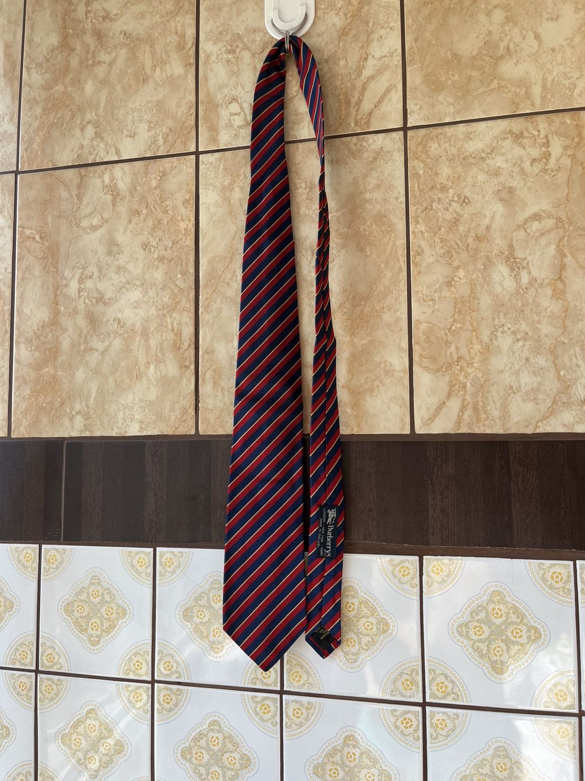 Burberry Silk vintage Burberry’s tie Size ONE SIZE - 2 Thumbnail