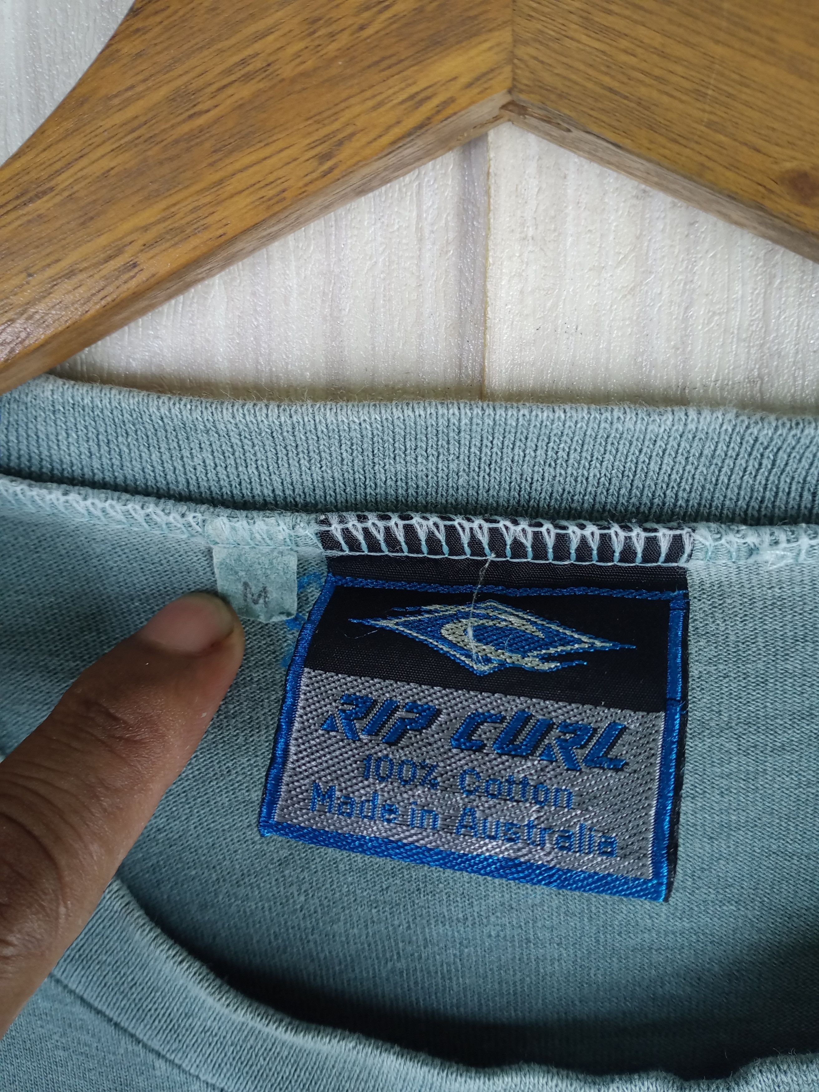 Rip Curl Rare Vintage 90s RipCurl Australia The Search Tshirt Size US L / EU 52-54 / 3 - 6 Thumbnail