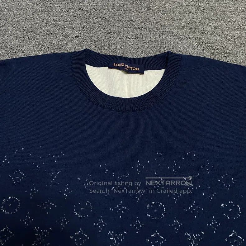 Louis Vuitton Louis Vuitton Gradient Full Print Sweatshirt Size US XXL / EU 58 / 5 - 3 Thumbnail