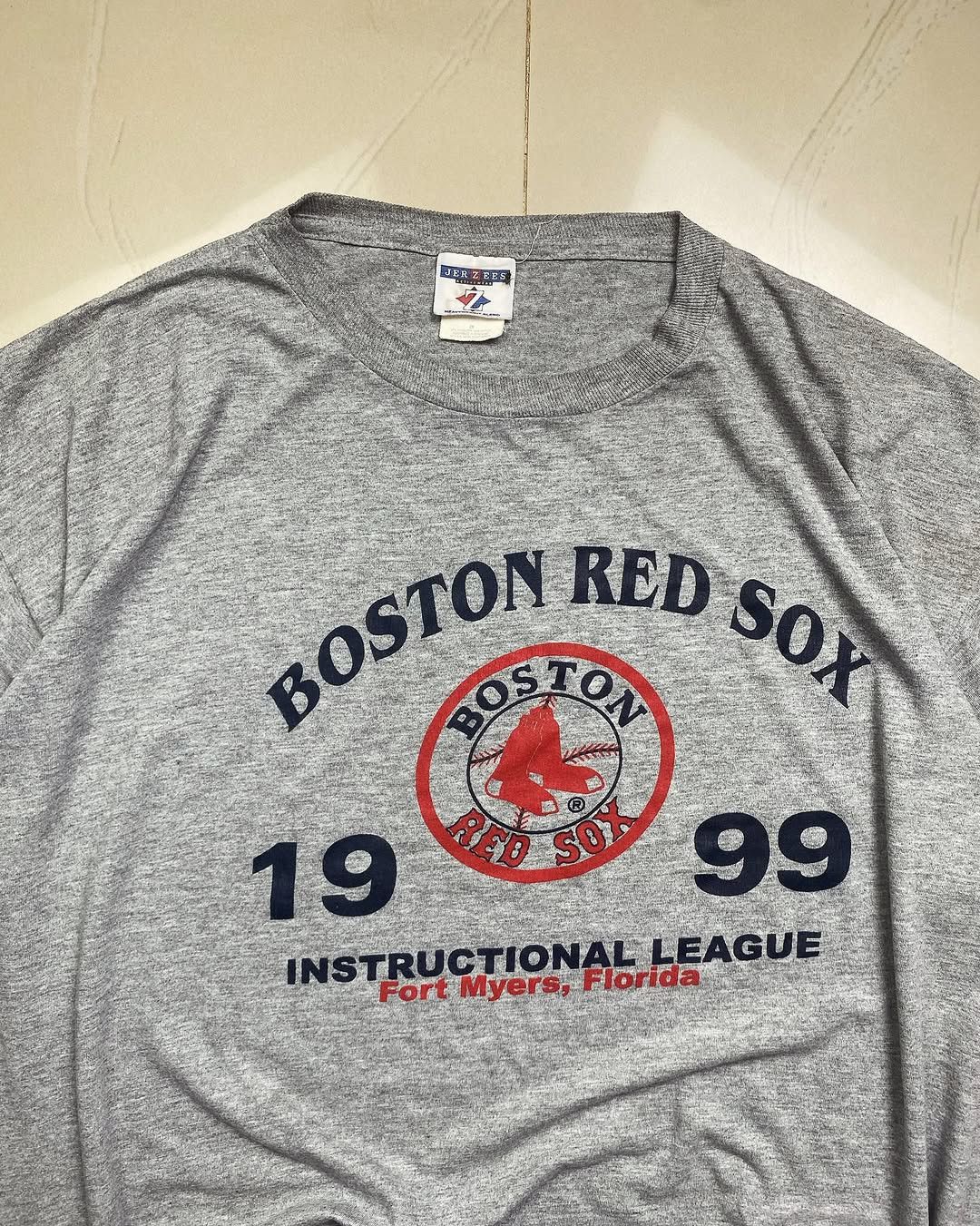 Jerzees Vintage Jerzees Boston Red Sox Size US XXL / EU 58 / 5 - 2 Thumbnail