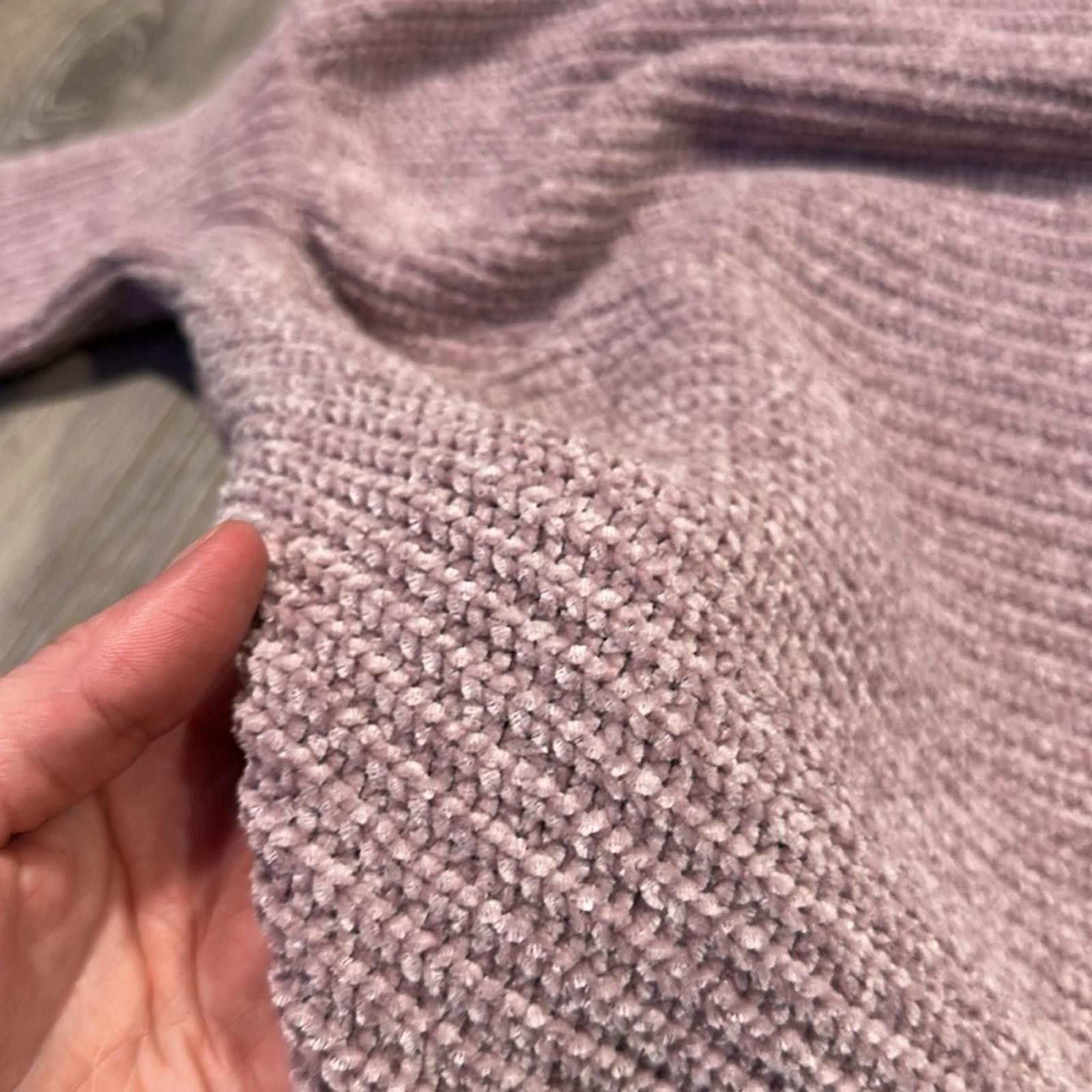 Other Soft fuzzy sweater small lilac EUC boatneck batwing Size S / US 4 / IT 40 - 4 Thumbnail
