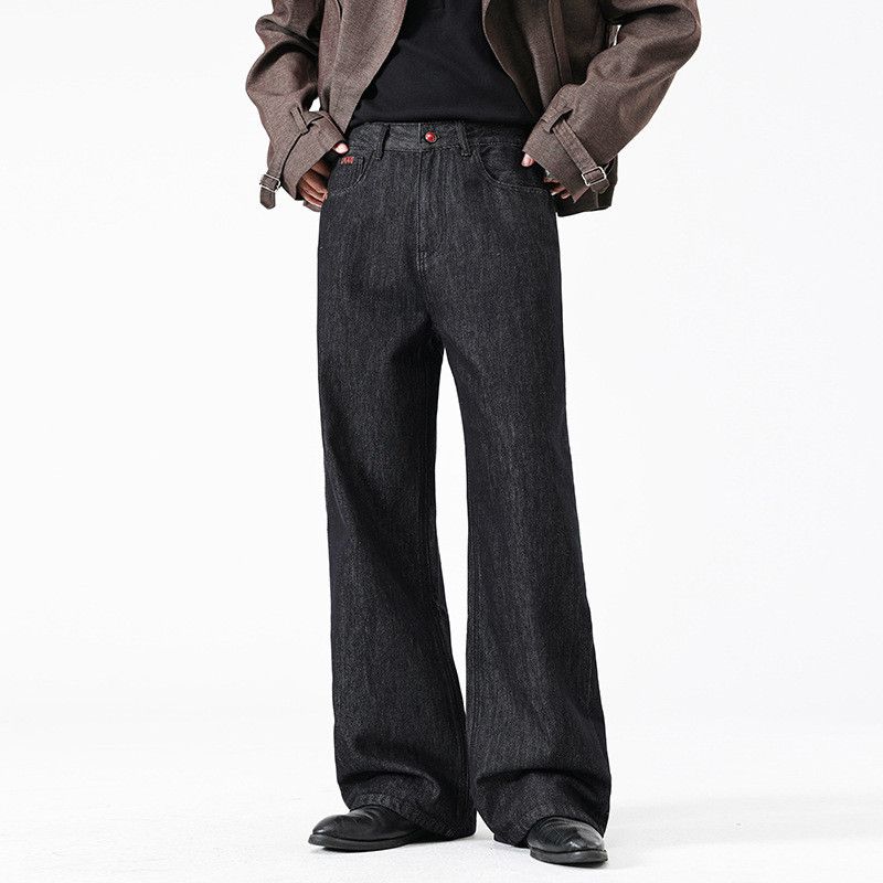 Jean Men's heavyweight wide-leg straight jeans Size US 32 / EU 48 - 1 Thumbnail