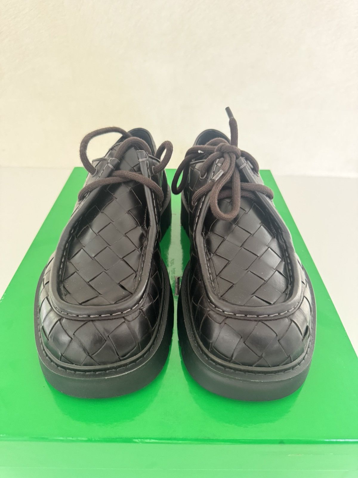 Bottega Veneta Bottega Veneta Haddock Lace-Up Shoe Size US 7 / EU 40 - 5 Thumbnail