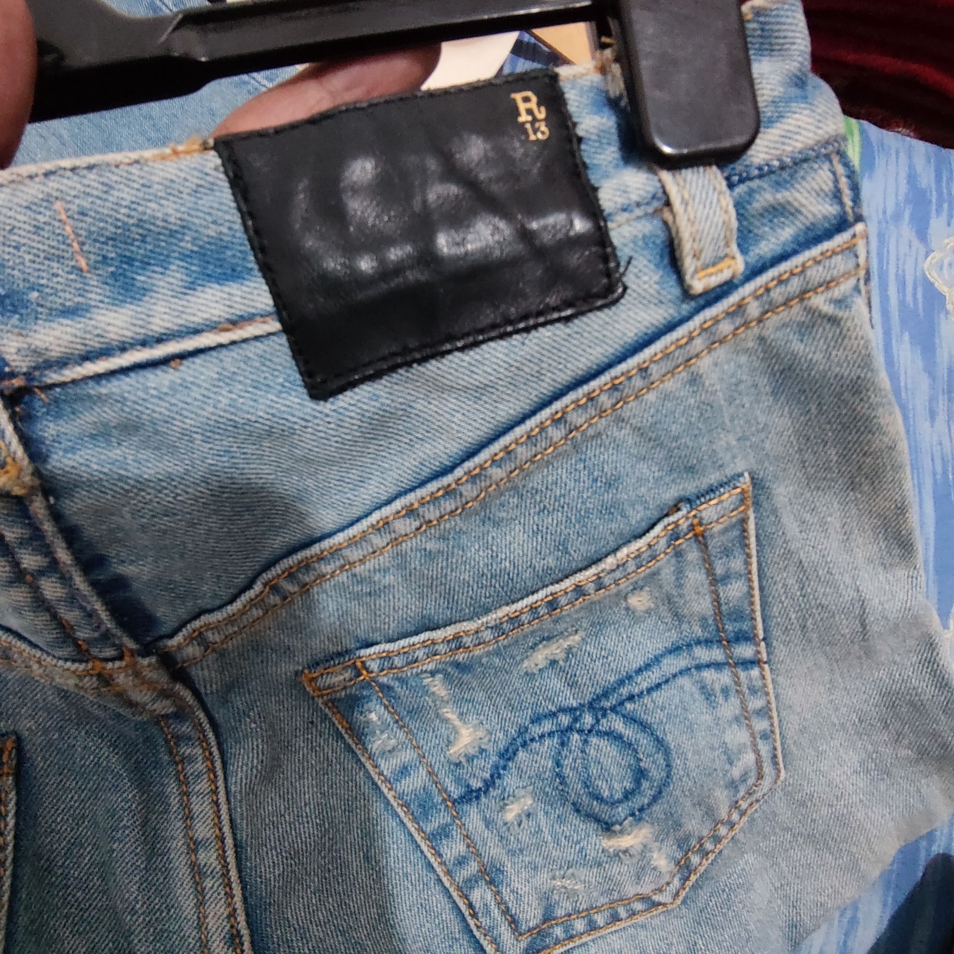 R13 R13 Distressed Pants Size US 28 / EU 44 - 6 Thumbnail