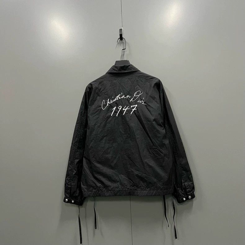 Dior Dior Black letter embroidered lapel jacket 2502-Nextarrow Size US S / EU 44-46 / 1 - 2 Thumbnail