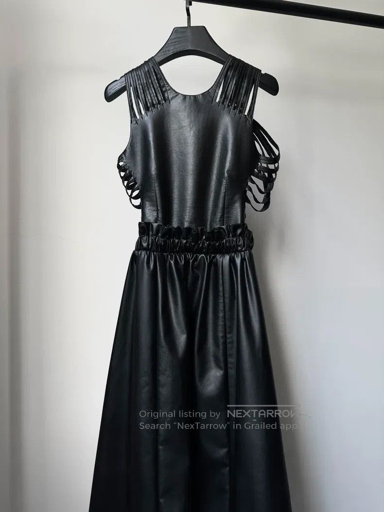 Comme des Garcons Comme Des Garcons Leather Dress Size S / US 4 / IT 40 - 1 Thumbnail