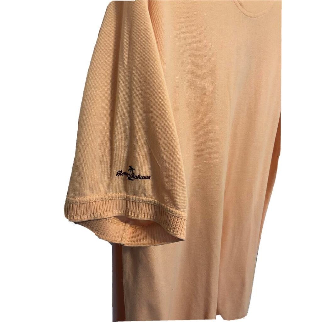 Tommy Bahama Tommy Bahama Peach Large Polo Shirt 100% Cotton Size US L / EU 52-54 / 3 - 3 Thumbnail