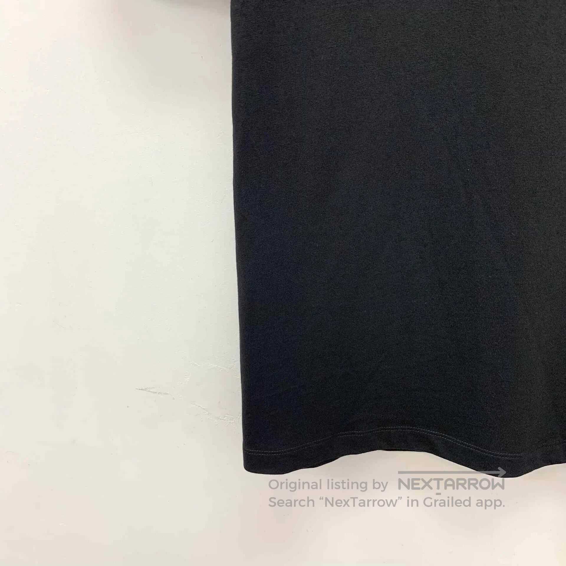 Alexander McQueen Alexander McQueen Black logo letter print cotton crew neck Size US S / EU 44-46 / 1 - 4 Thumbnail