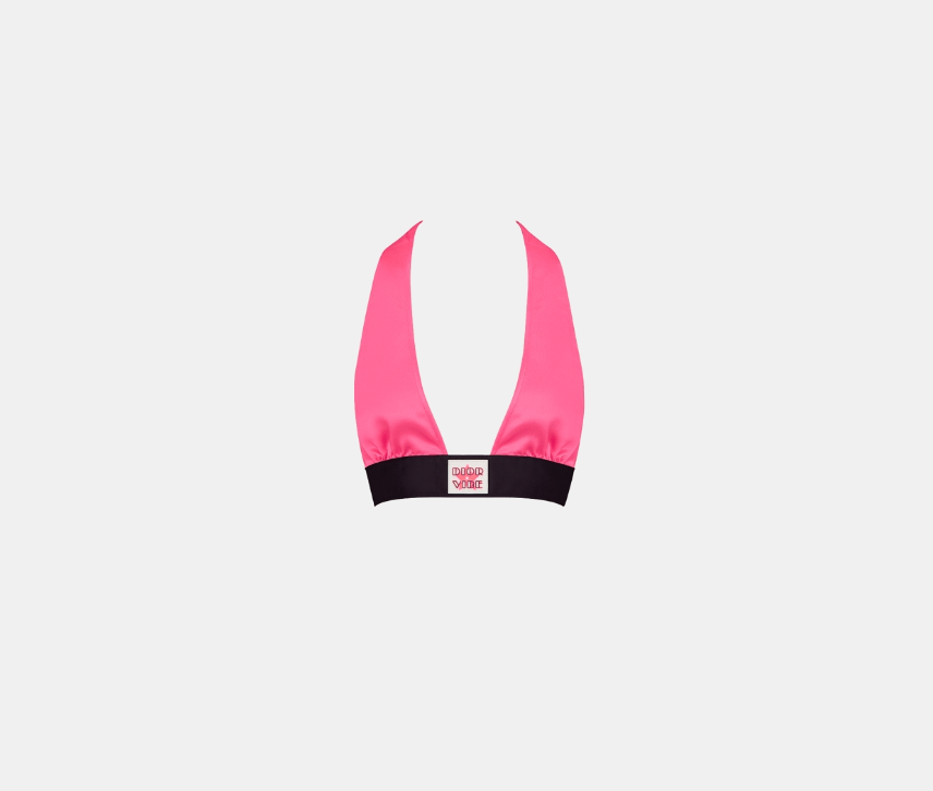 o1w1db10224 Vibe Top in Bright Pink
