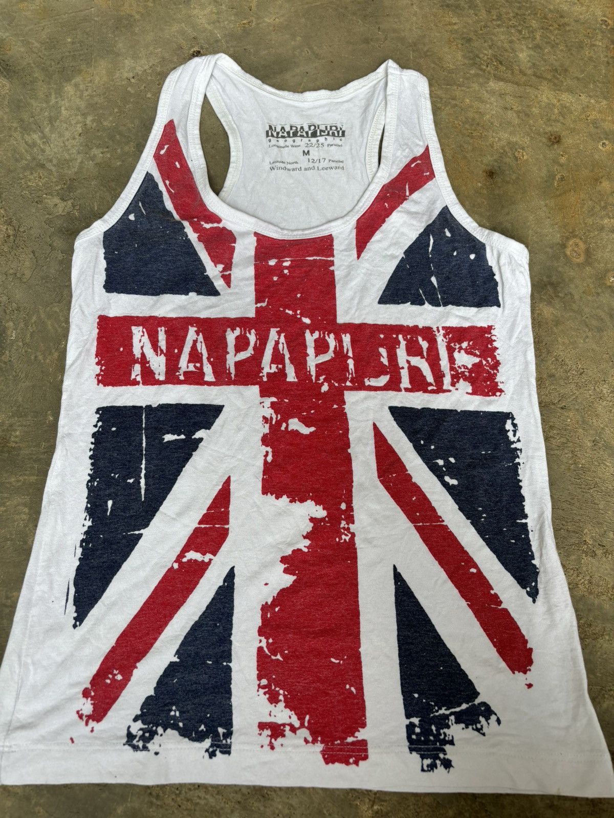 Japanese Brand × Napapijri Y2k Napapijri Tank top Size M / US 6-8 / IT 42-44 - 2 Thumbnail
