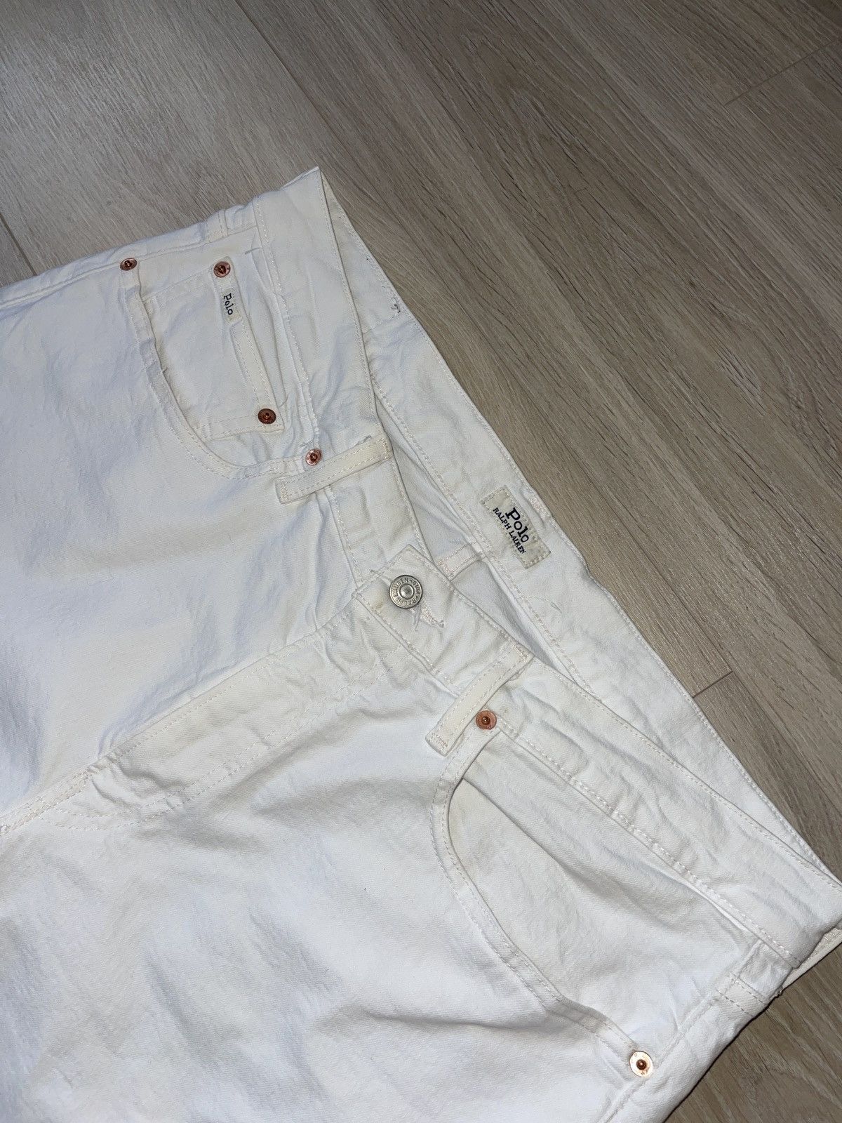 Polo Ralph Lauren Polo ralph lauren white jeans mens pants W36 Size US 36 / EU 52 - 4 Thumbnail