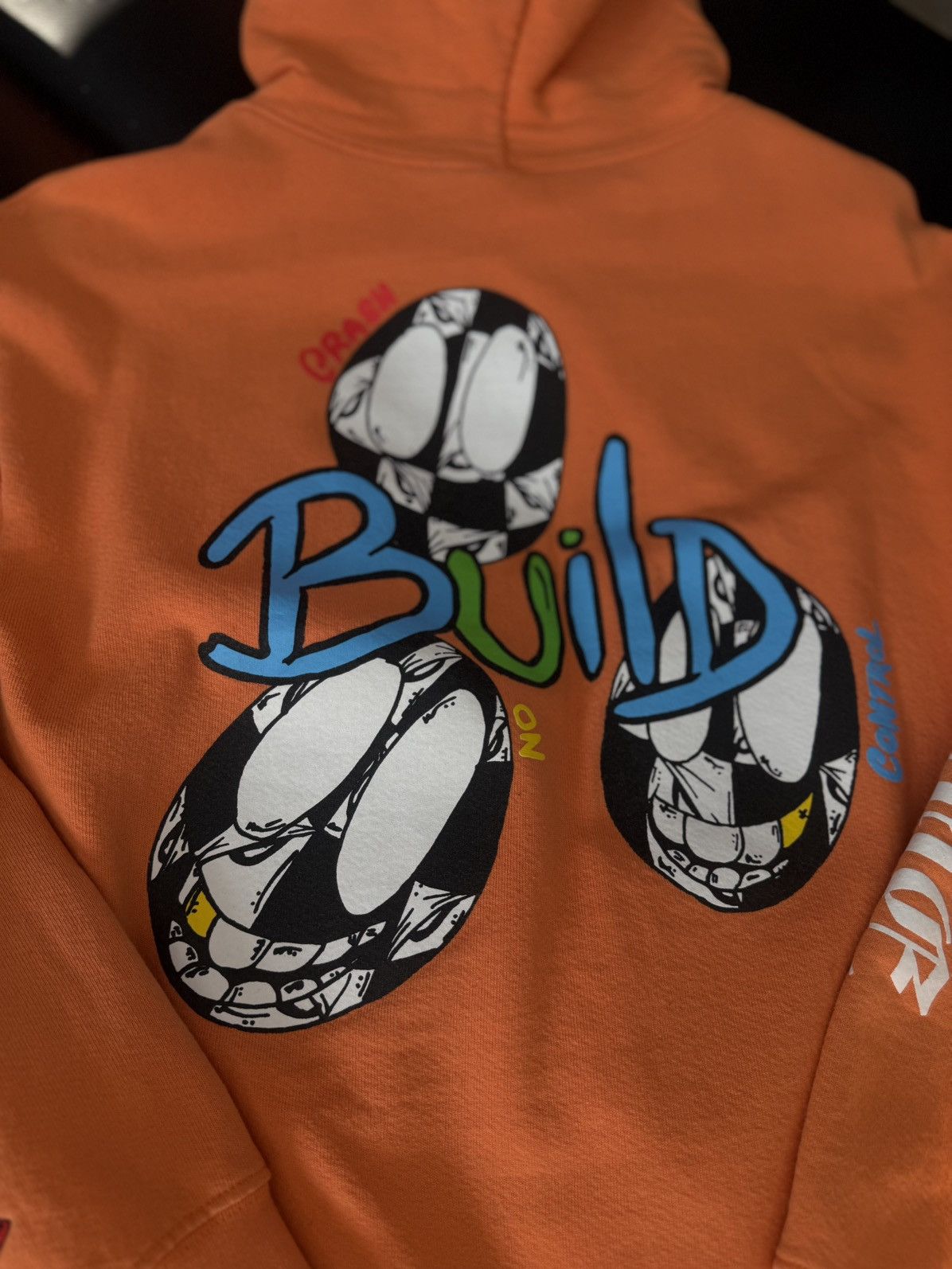 Chrome Hearts × Matty Boy Chrome Hearts Orange “LINK” Matty Boy Hoodie Size L Size US L / EU 52-54 / 3 - 4 Thumbnail
