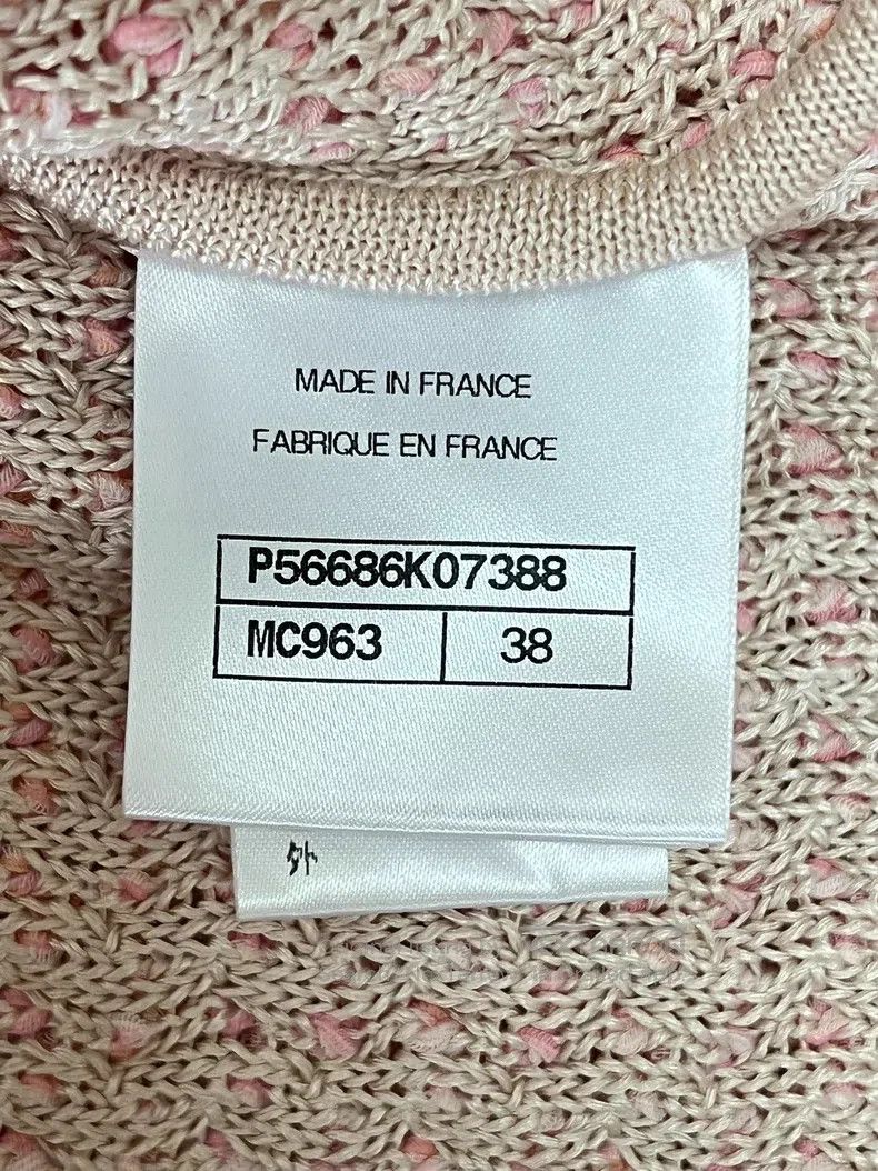 Chanel Chanel Pink tweed coat Size XS / US 0-2 / IT 36-38 - 8 Thumbnail