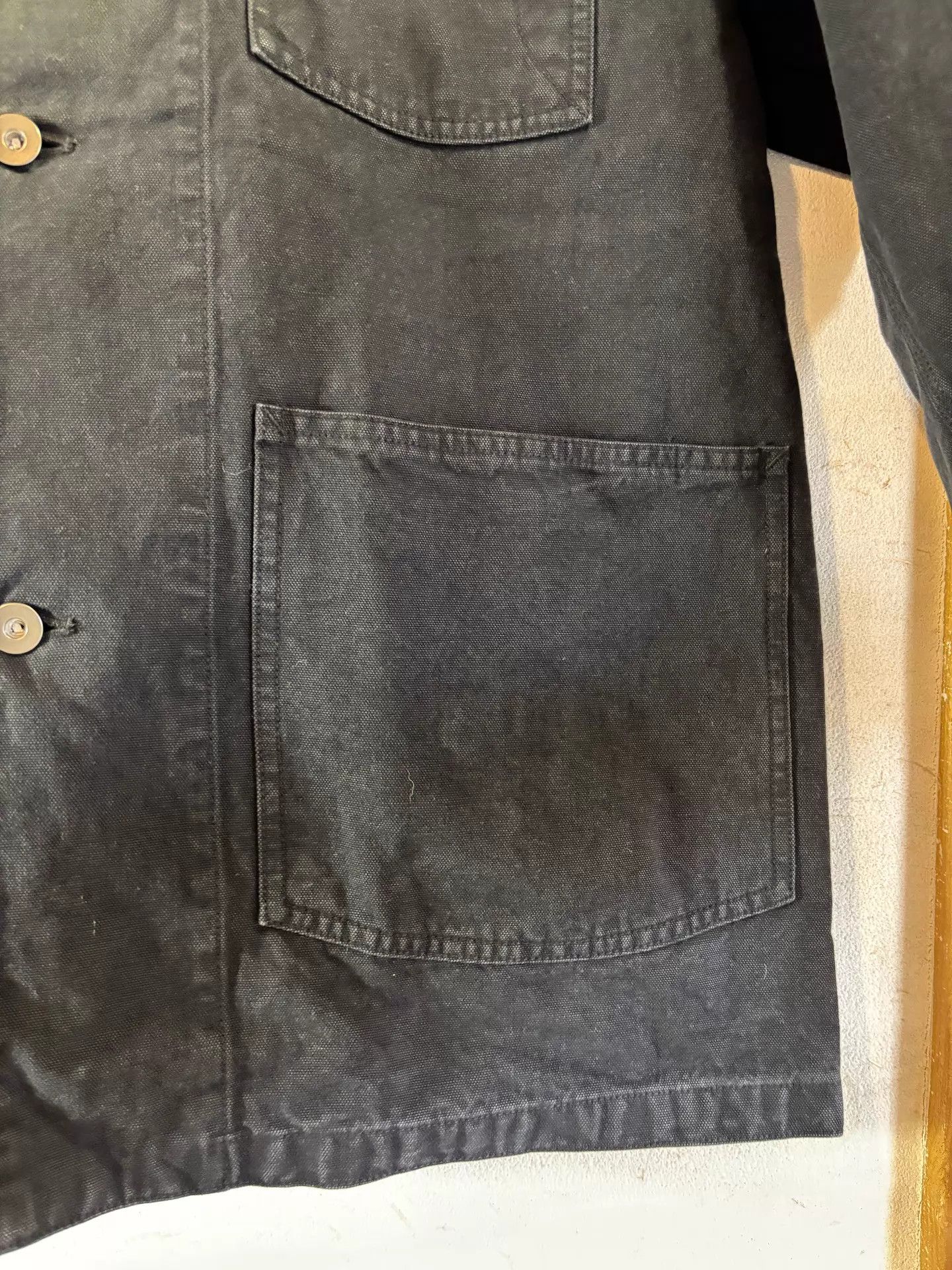 United Arrows United Arrows Corduroy Collar Washed Work Jacket XL (Fits L) Size US XL / EU 56 / 4 - 4 Thumbnail