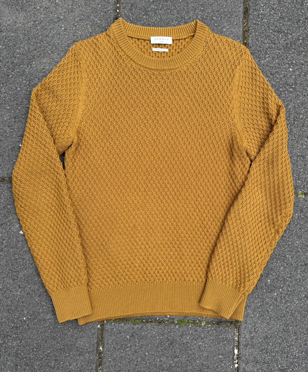 Sandro × Vintage Sandro sweater knitwear Size US M / EU 48-50 / 2 - 1 Thumbnail
