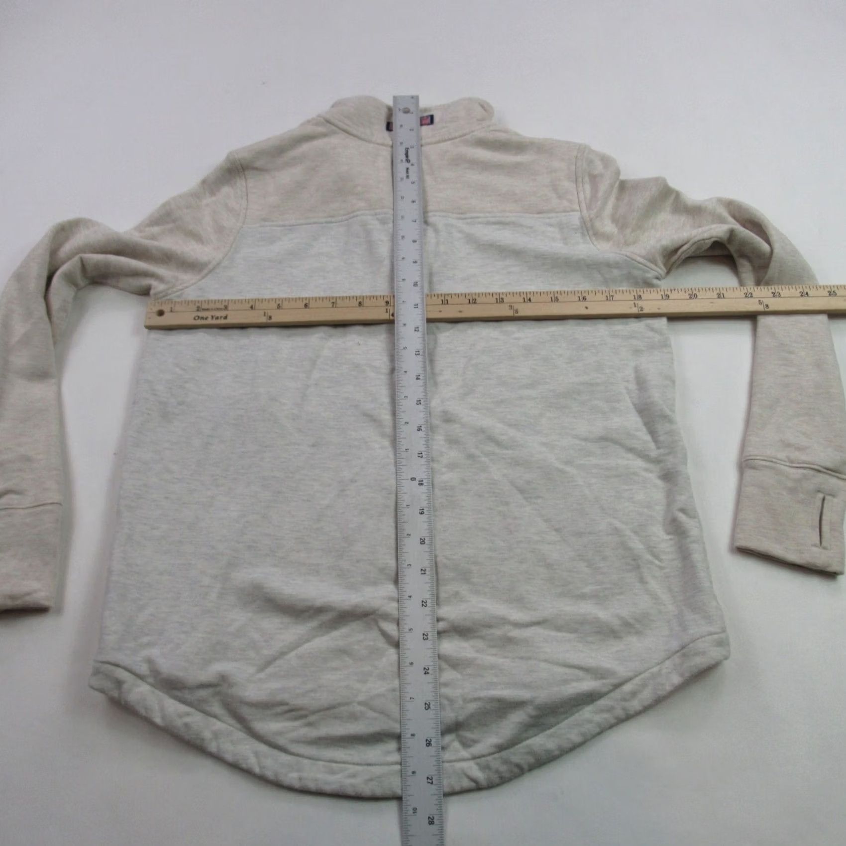 Vineyard Vines Vineyard Vines Sweater Womens XS White Long Sleeve High Neck Zip Casual Size XS / US 0-2 / IT 36-38 - 4 Thumbnail