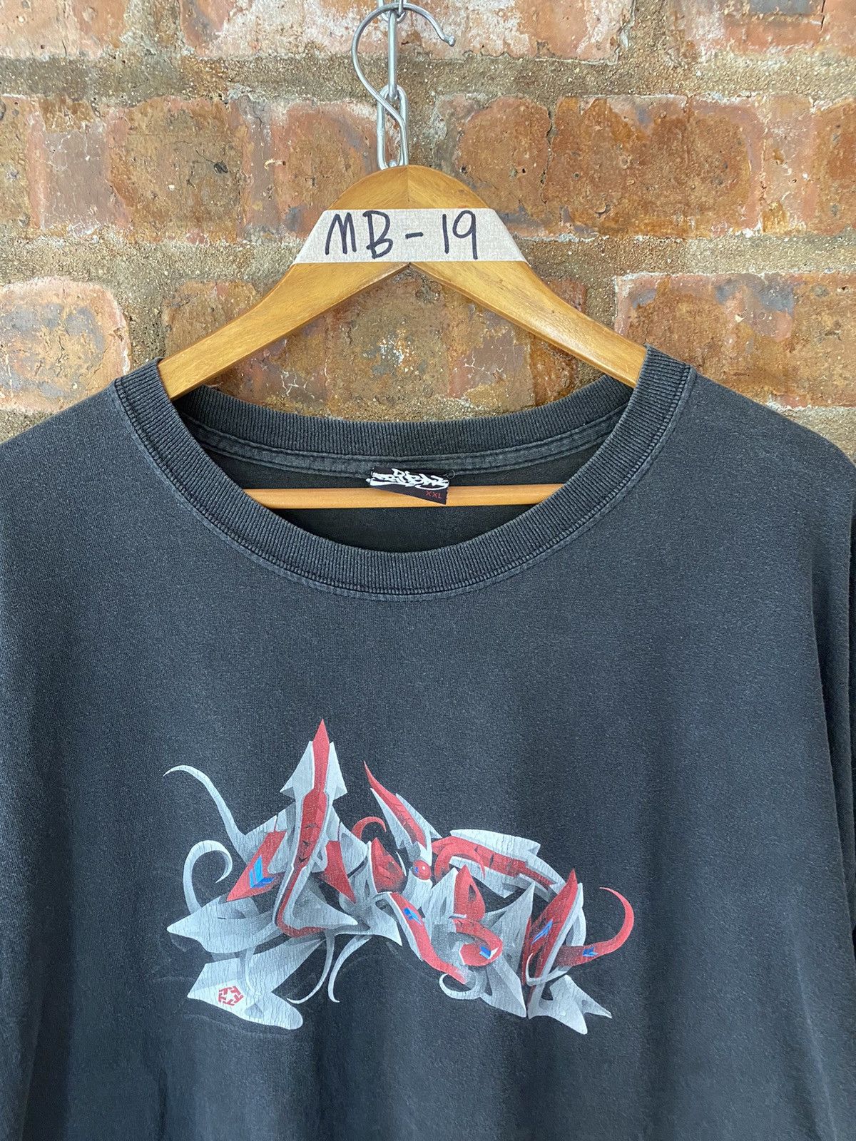 Tribal Streetwear 🔥1990s Flame logo iconic graffiti tee Size US XXL / EU 58 / 5 - 3 Thumbnail