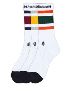 Chrome Hearts 3-Pack CH Socks Multicolor/Black - FW20 - US