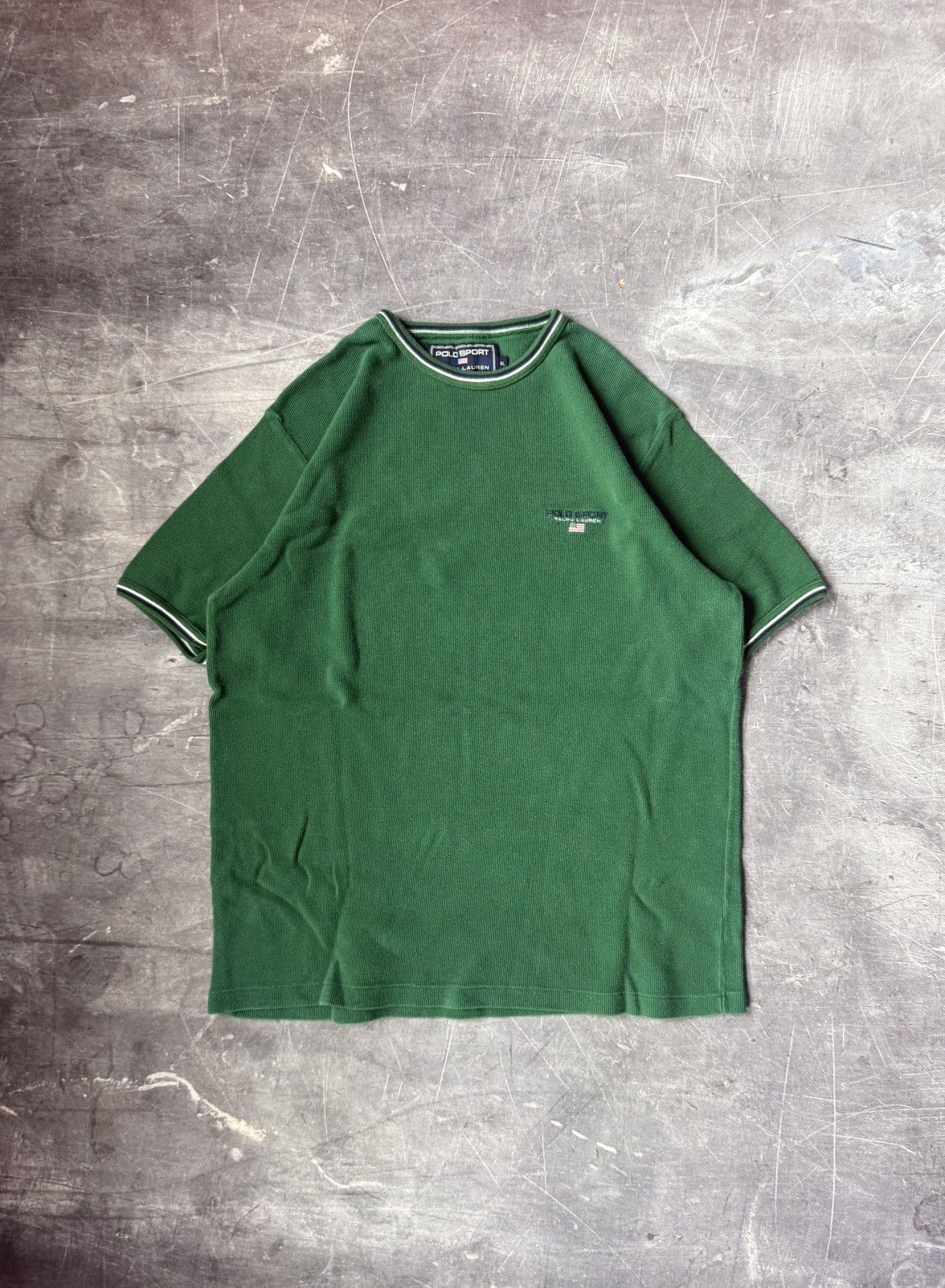 Polo Ralph Lauren Vintage Y2K Polo Sport Ralph Lauren Knit Shirt (XL) Size US XL / EU 56 / 4 - 1 Thumbnail