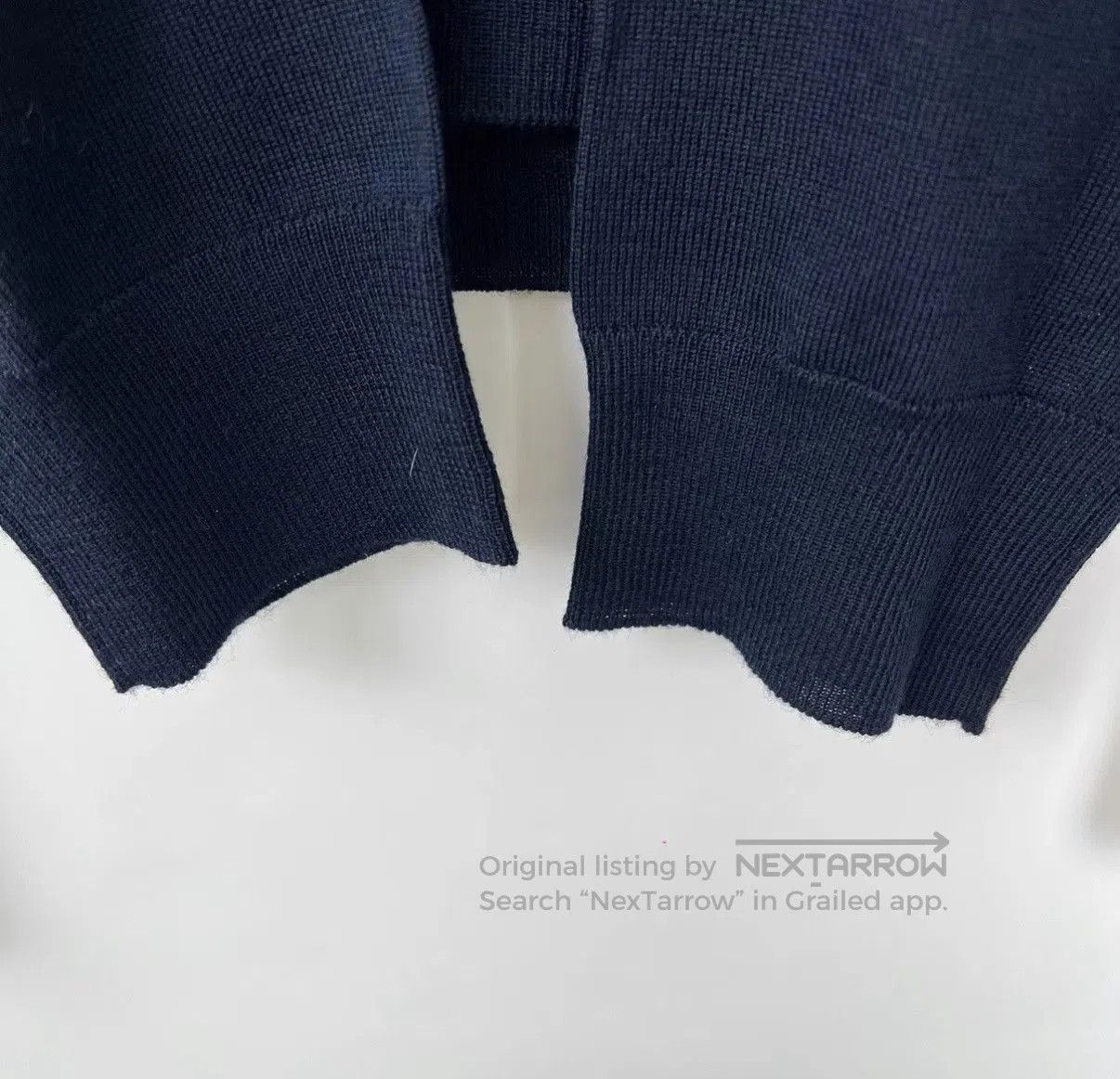 Prada Blue Long Sleeve Polo Shirt. Size US M / EU 48-50 / 2 - 6 Thumbnail