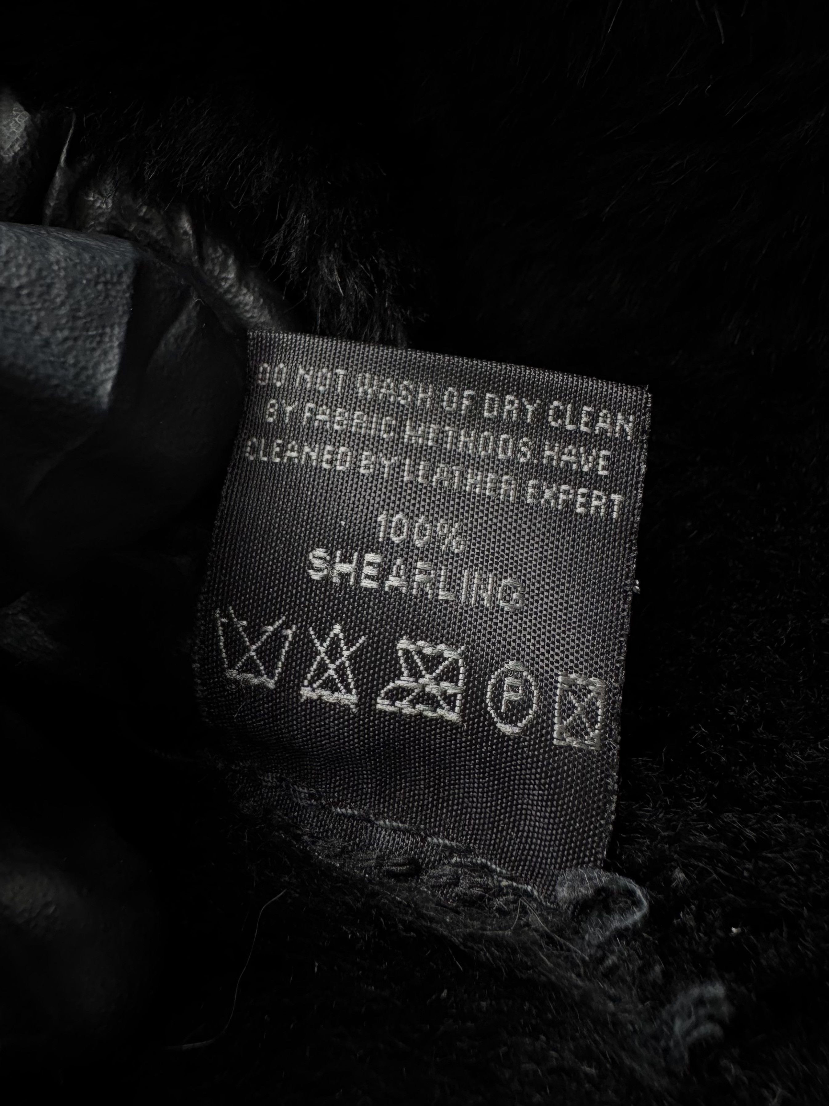 Vintage Vintage Real Shearling Coat (B550) Size M / US 6-8 / IT 42-44 - 13 Thumbnail