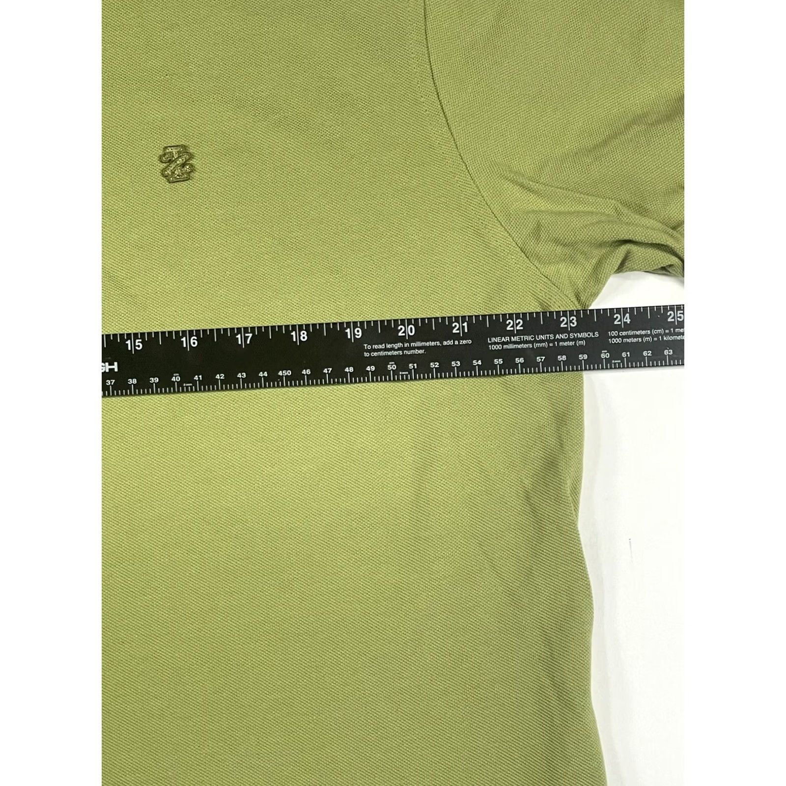 Izod Izod Polo Shirt Men Short Sleeve Size L Green 100% Cotton Solid Polo Rugby Shirt Men’sL Green 100% Cotton Size US L / EU 52-54 / 3 - 3 Thumbnail
