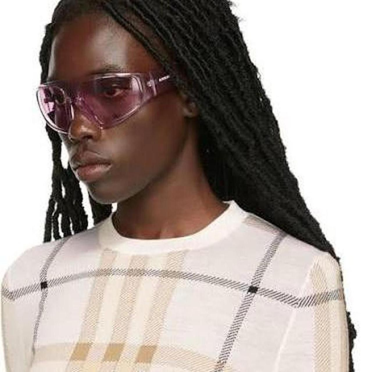 Burberry Big shield Burberry pink sunglasses steve lacey type Size ONE SIZE - 1 Thumbnail