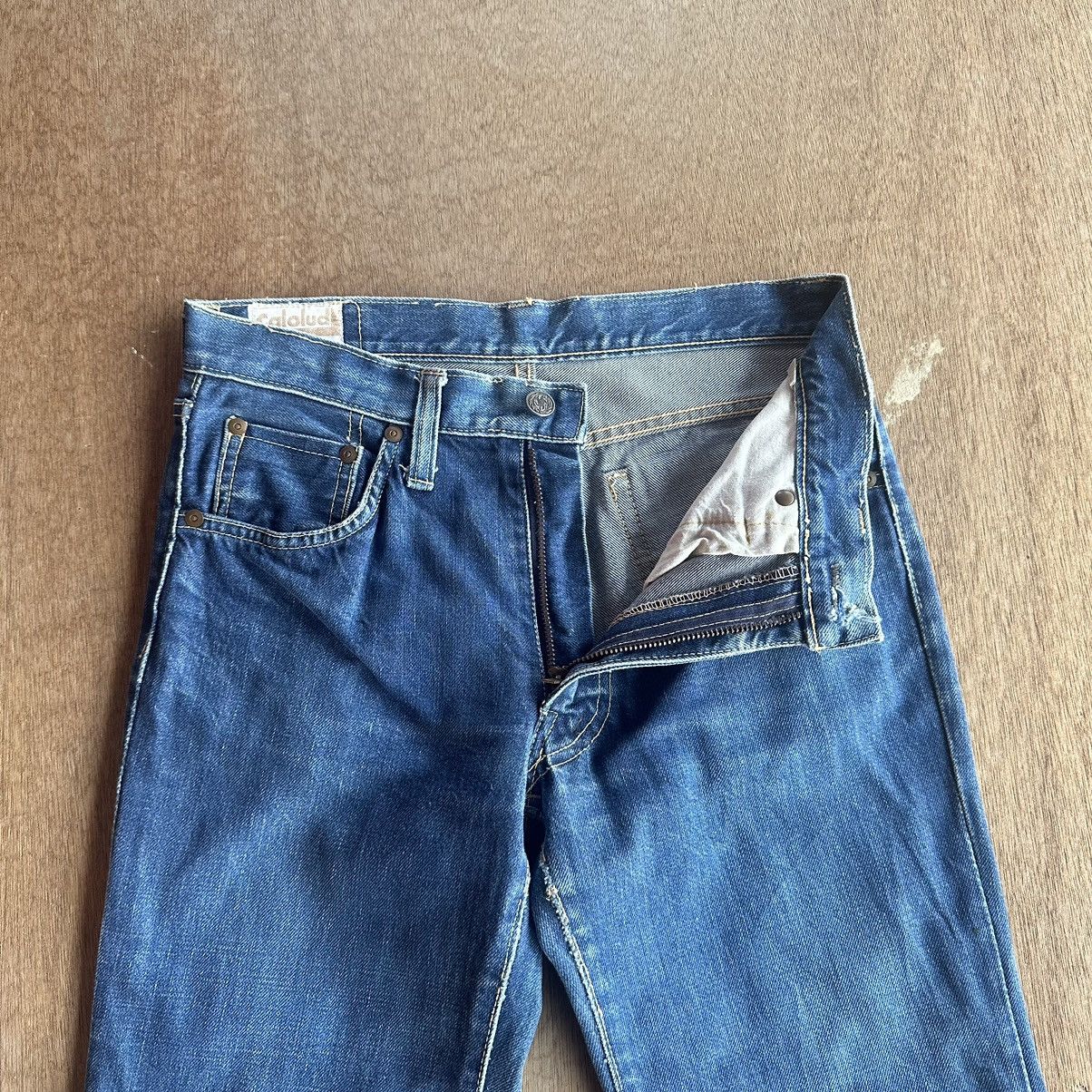 Vintage FLARE/BOOTCUT ‼️ Vintage COLOLUD Yellow Stitch Sconvil Denim Size US 27 - 8 Thumbnail