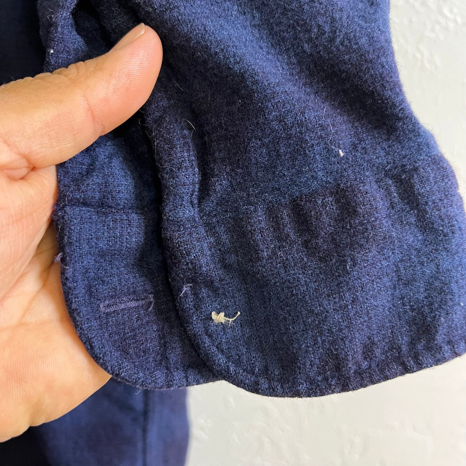 Pendleton Vintage Pendleton Wool Shirt Mens M Blue Elbow Patch Button Size US M / EU 48-50 / 2 - 11 Thumbnail