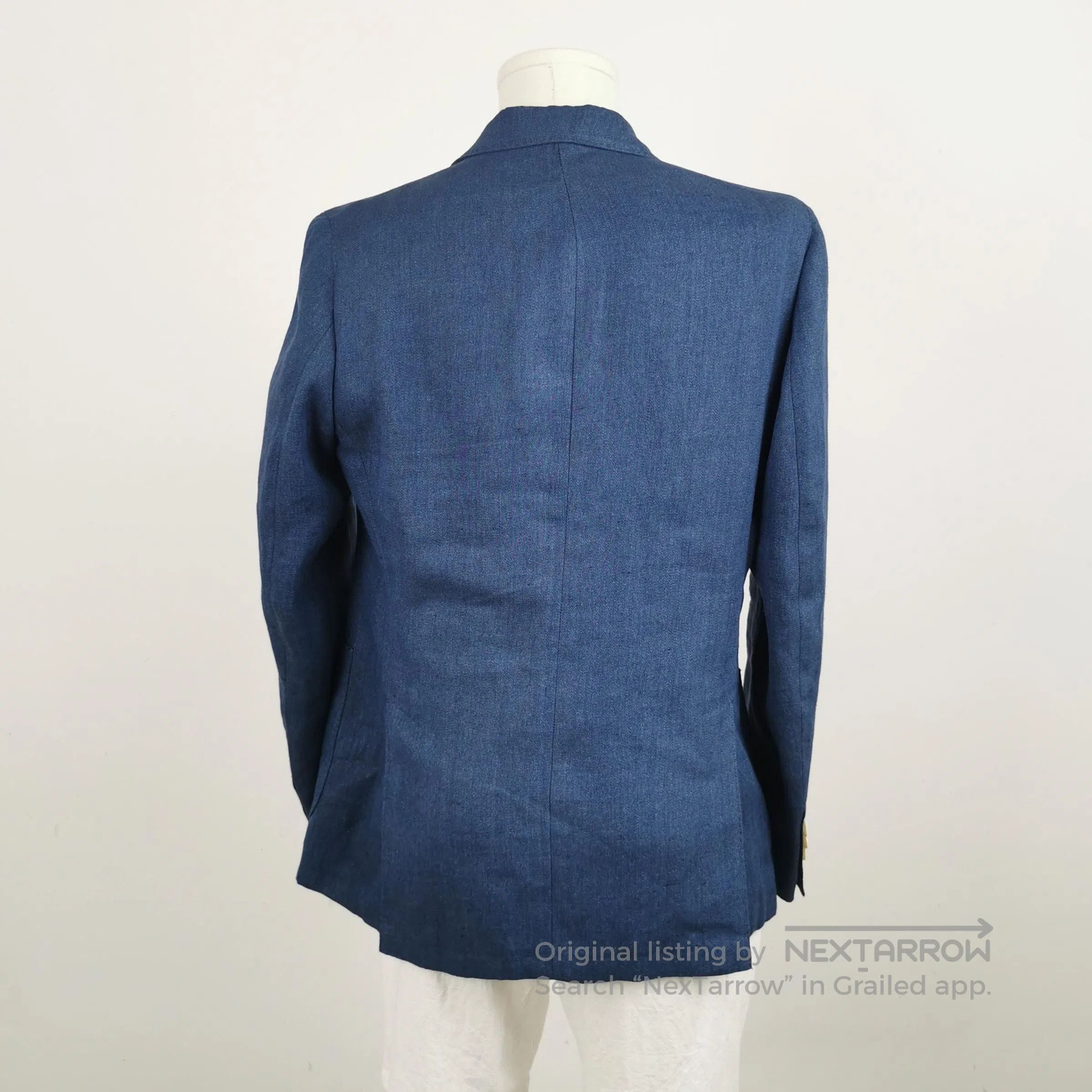 Loro Piana Loro Piana Linen Double-Breasted Lapel Coat M. Size US XS / EU 42 / 0 - 4 Thumbnail