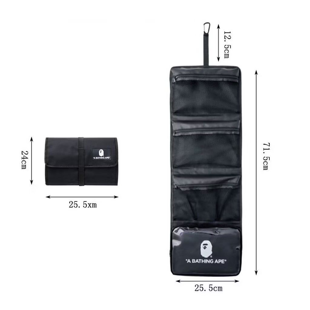 Bape A BATHING APE TRAVEL WASH BAG Size ONE SIZE - 9 Thumbnail