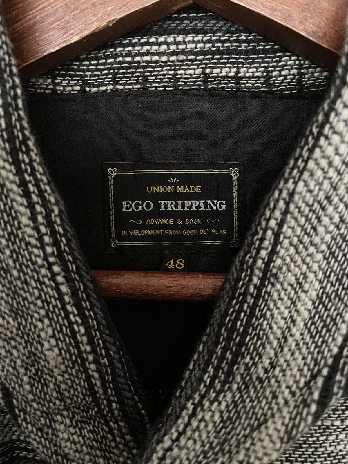 Ego Tripping × Japanese Brand Vintage Japanese Brand Ego Trippin Navajo Wool Jacket 1990s Size US L / EU 52-54 / 3 - 10 Thumbnail