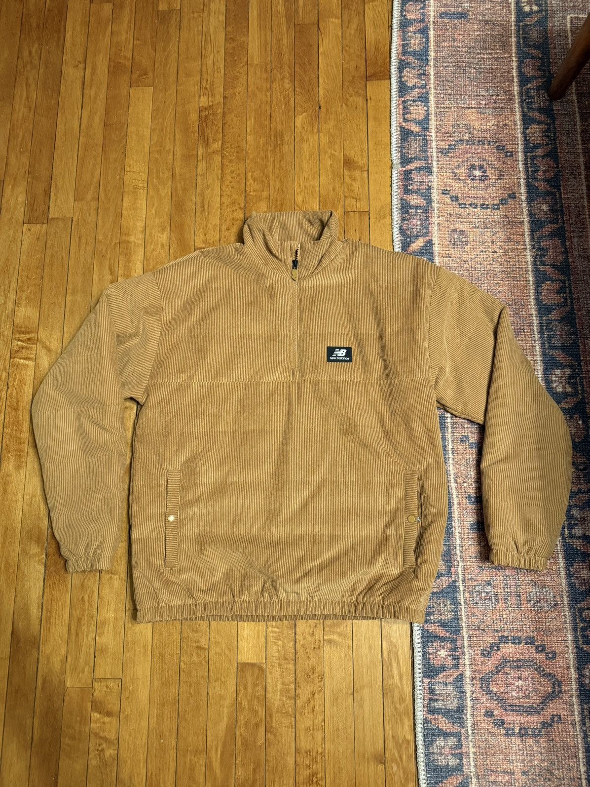 New Balance NEW BALANCE CORDUROY ANORAK JACKET Size US M / EU 48-50 / 2 - 2 Thumbnail