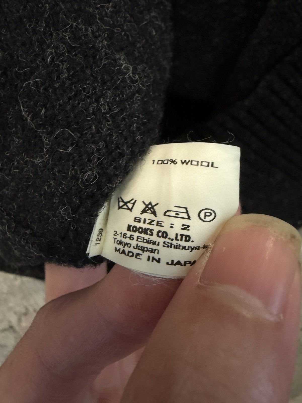 Number (N)ine FW06 Scar Stitch Knit Sweater Size US S / EU 44-46 / 1 - 8 Thumbnail