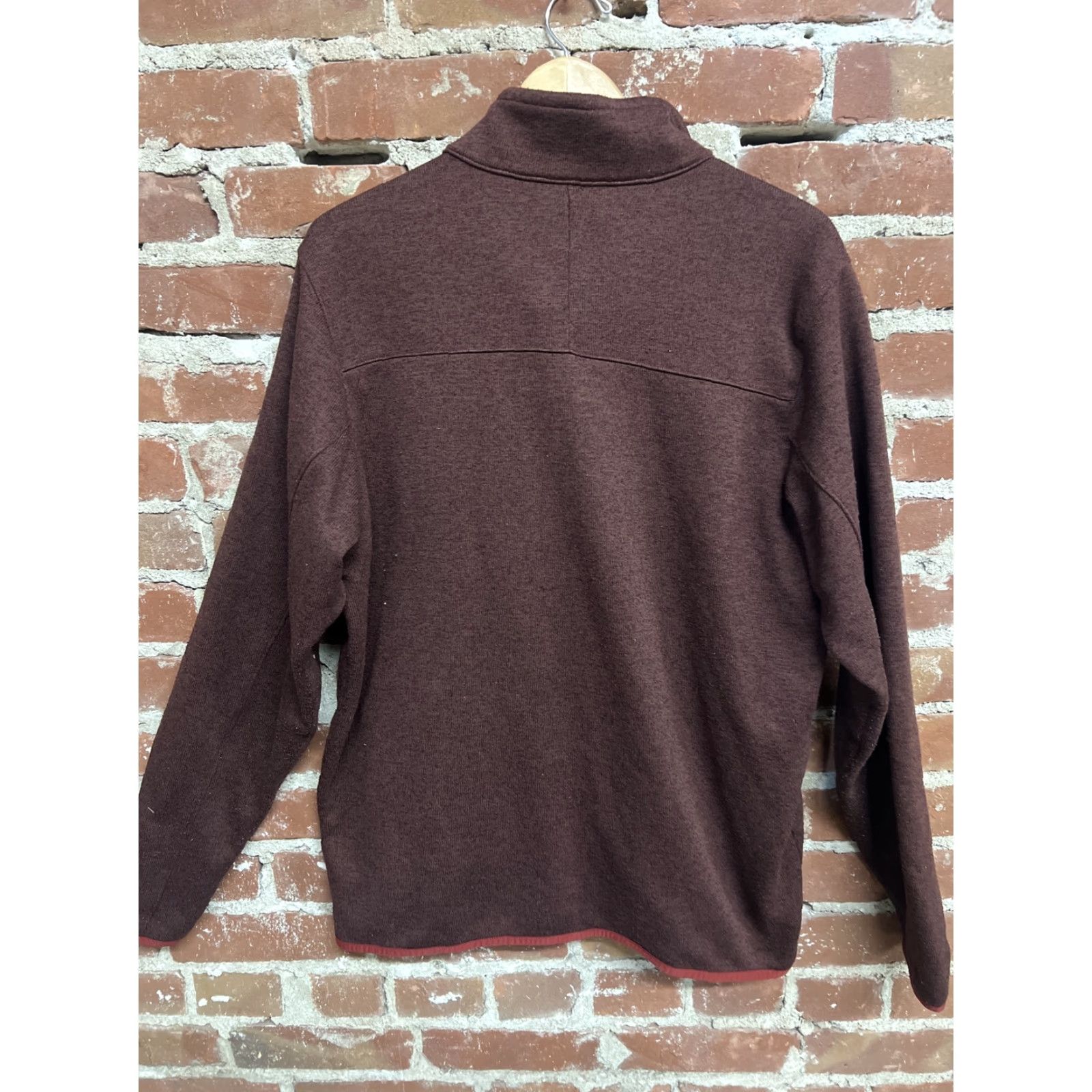 Vintage Columbia Mens Fleece Jacket L Maroon Windbreaker Zip Up Regular Size Large Size US L / EU 52-54 / 3 - 3 Thumbnail