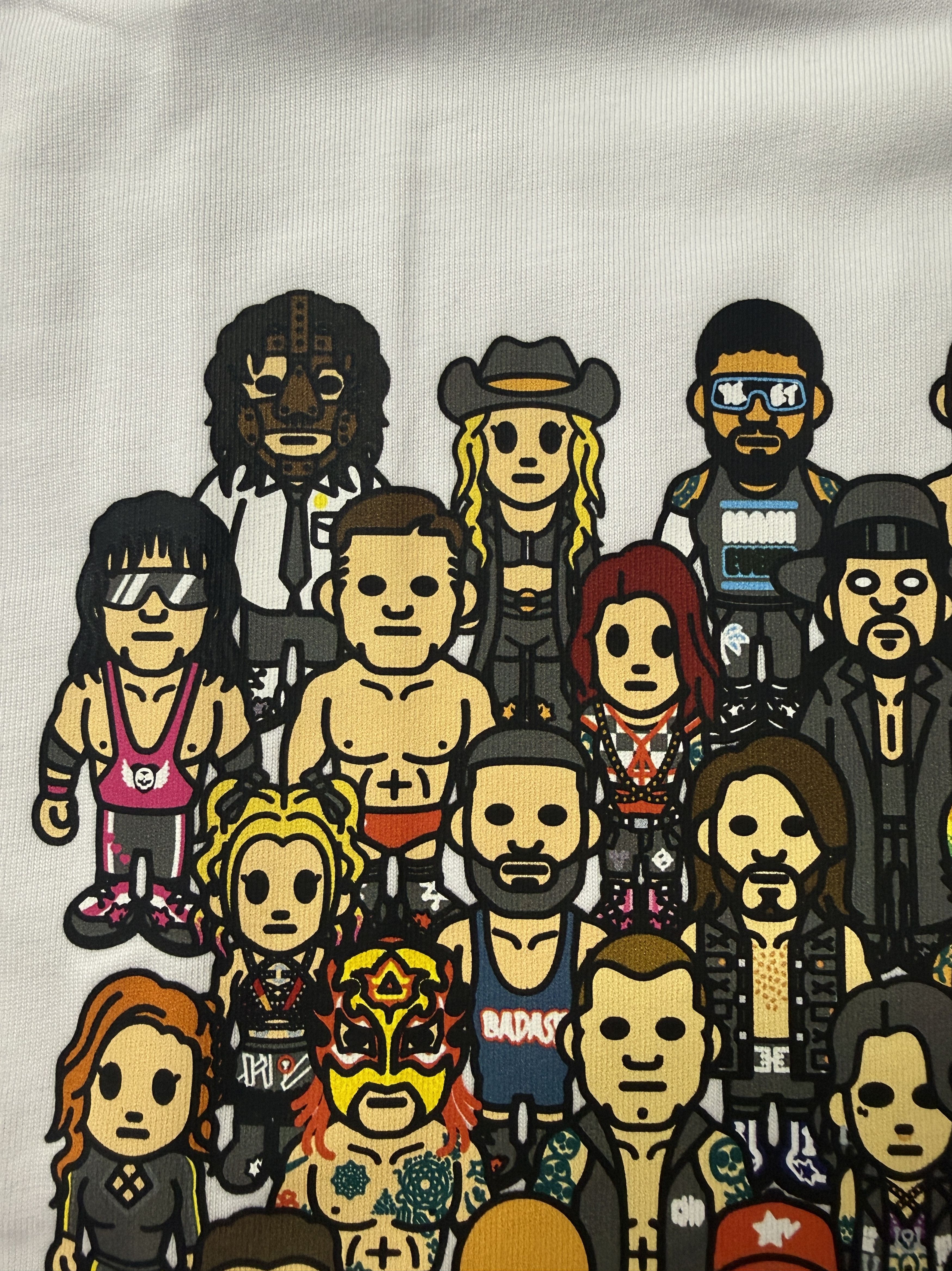 Bape BAPE X WWE WRESTLERS BABY MILO RELAXED FIT TEE Size US M / EU 48-50 / 2 - 4 Thumbnail