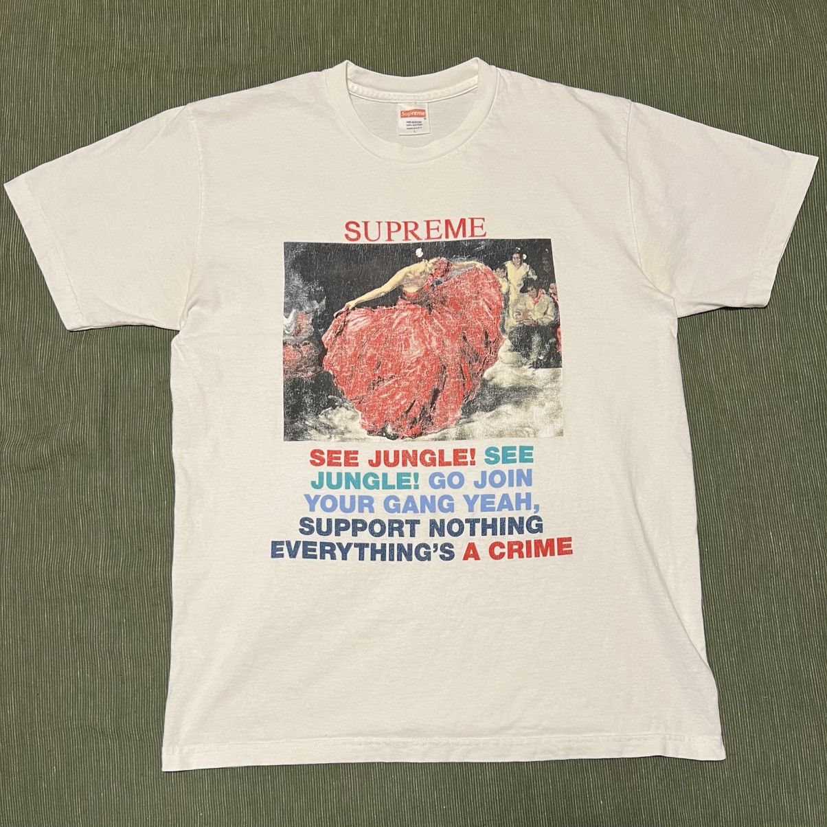 Supreme Supreme ss16 dancer tee Size US L / EU 52-54 / 3 - 1 Thumbnail
