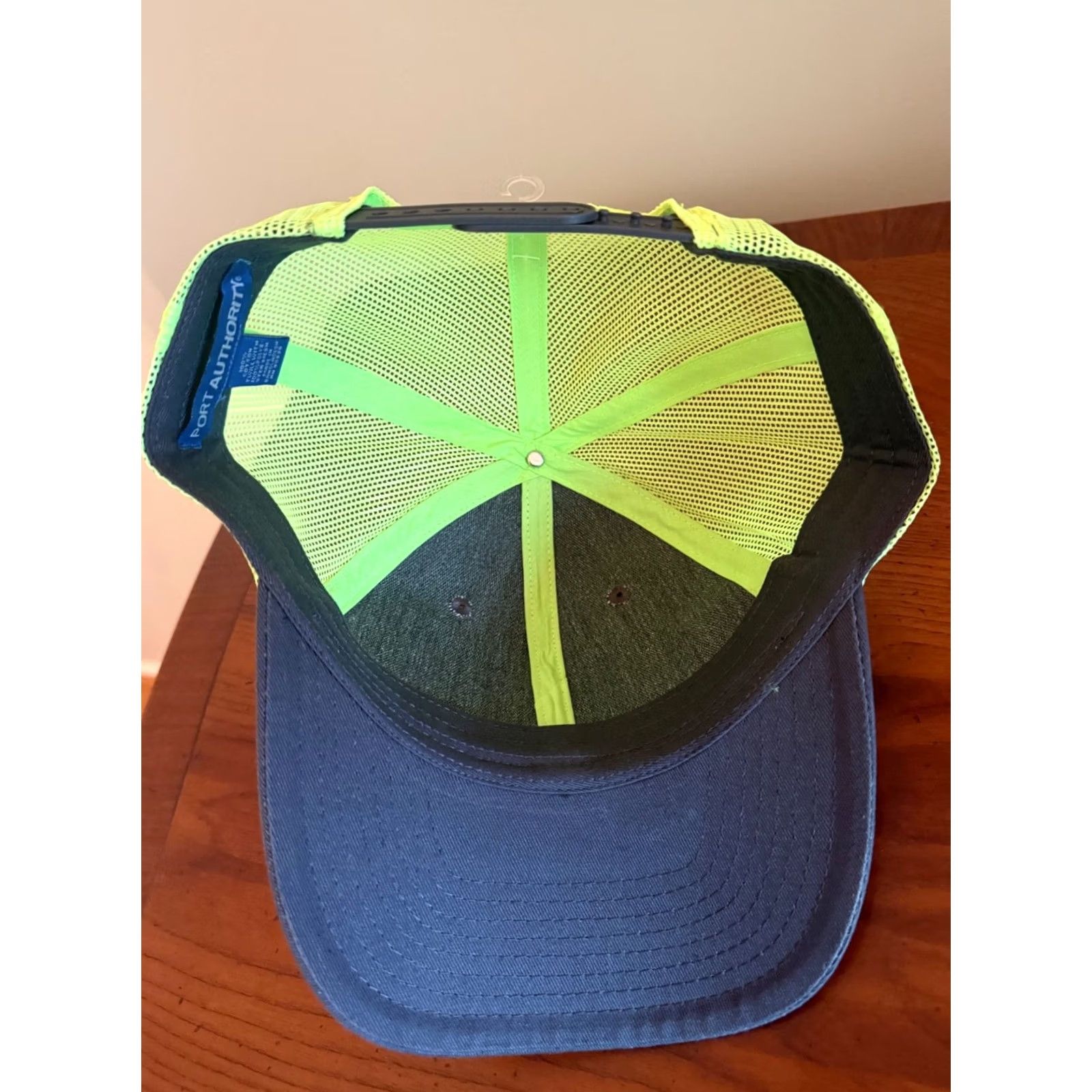 Vintage pepitees Suzuki Motocross Trucker Hat Cap Adult One Size Adjustable Green Gray Cotton Twill Racing Theme Mens Cap Size ONE SIZE - 4 Thumbnail