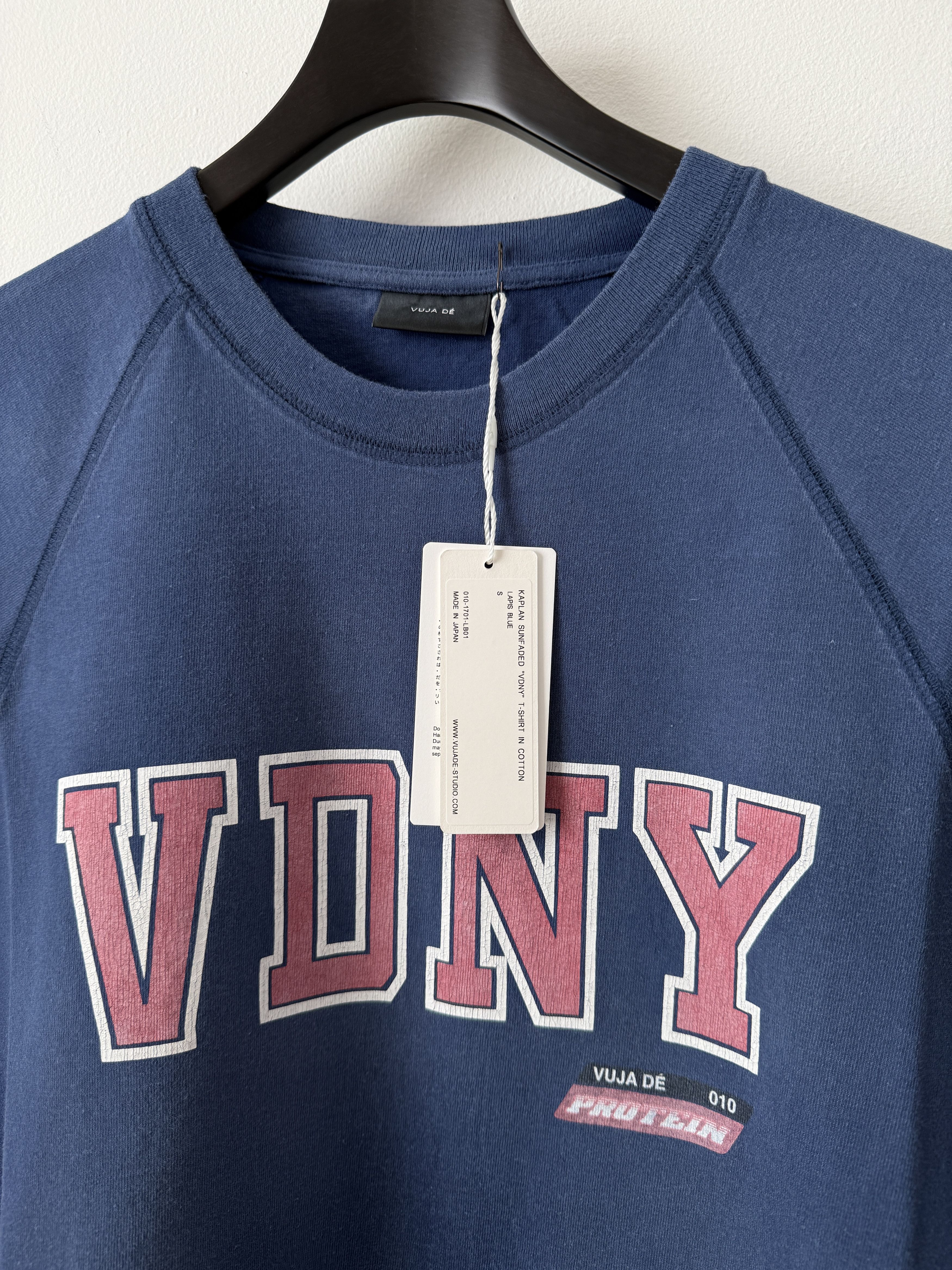 Vuja De Kaplan Sunfaded “VDNY” T-Shirt Size US S / EU 44-46 / 1 - 6 Thumbnail