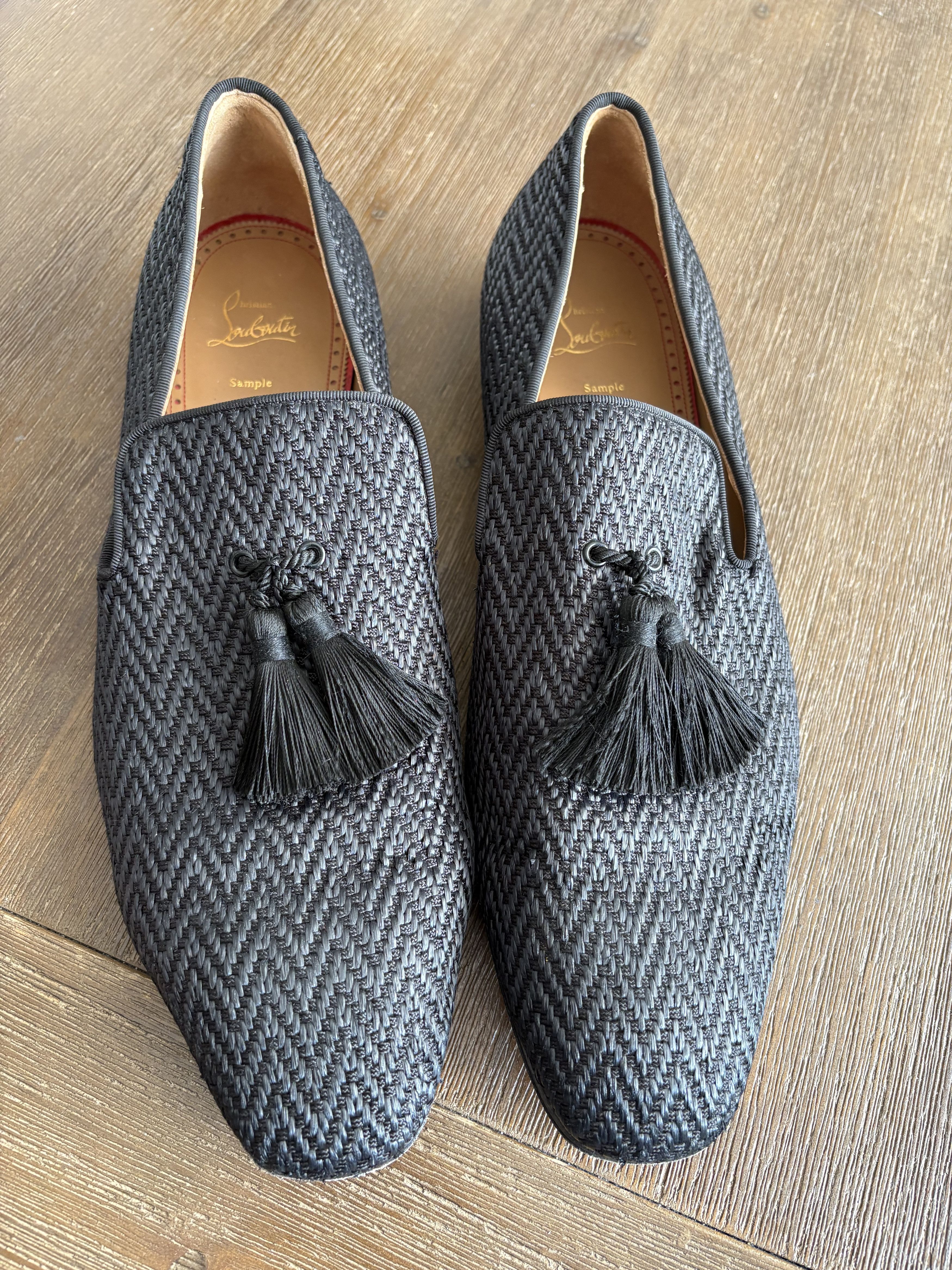 Christian Louboutin Officialito Zigzag Moccasins Size US 13 / EU 46 - 2 Thumbnail