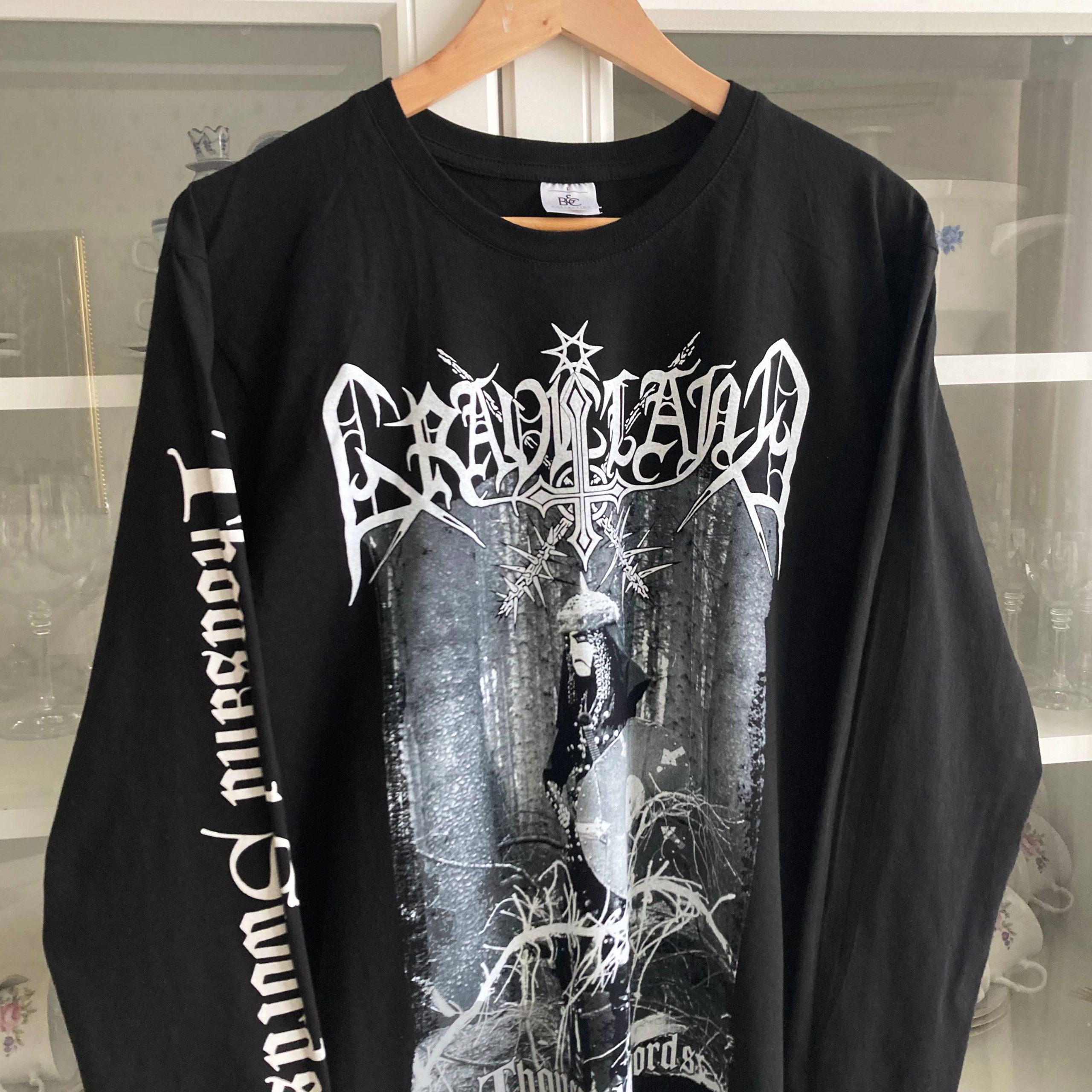 Band Tees Long Sleeve Graveland - Thousand Swords - Black metal Size US XL / EU 56 / 4 - 2 Thumbnail