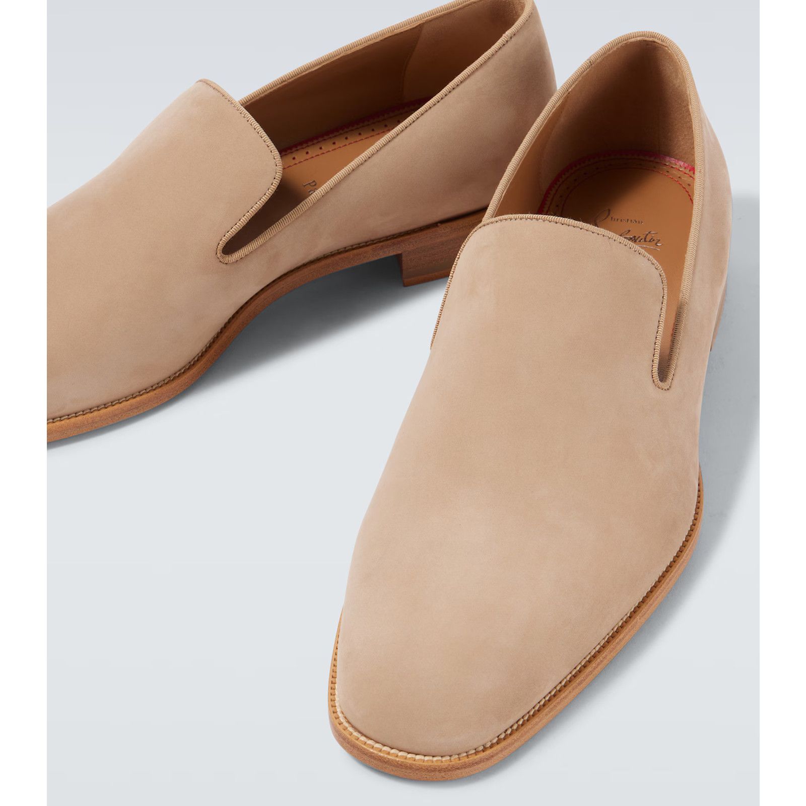 Christian Louboutin Christian Louboutin Mens Danny Flex Flat Lionne Beige 42 9 Size US 9 / EU 42 - 6 Thumbnail