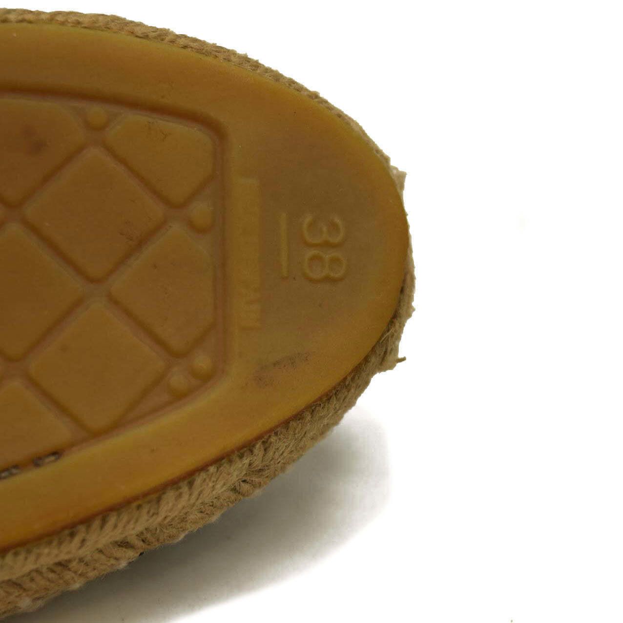 Chanel Chanel Lambskin Espadrilles Beige Black 7.5 US Size US 7.5 / IT 37.5 - 7 Thumbnail