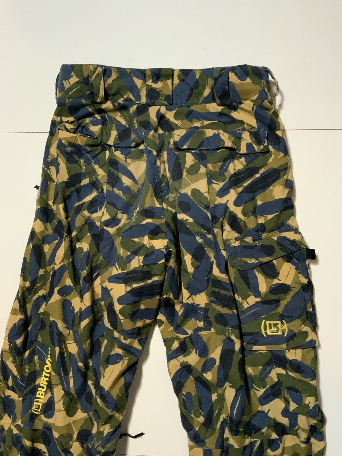 Burton × Vintage Vintage Y2K Burton Snowboards Feather Camo Ski Cargo Pants Size US 32 / EU 48 - 10 Thumbnail