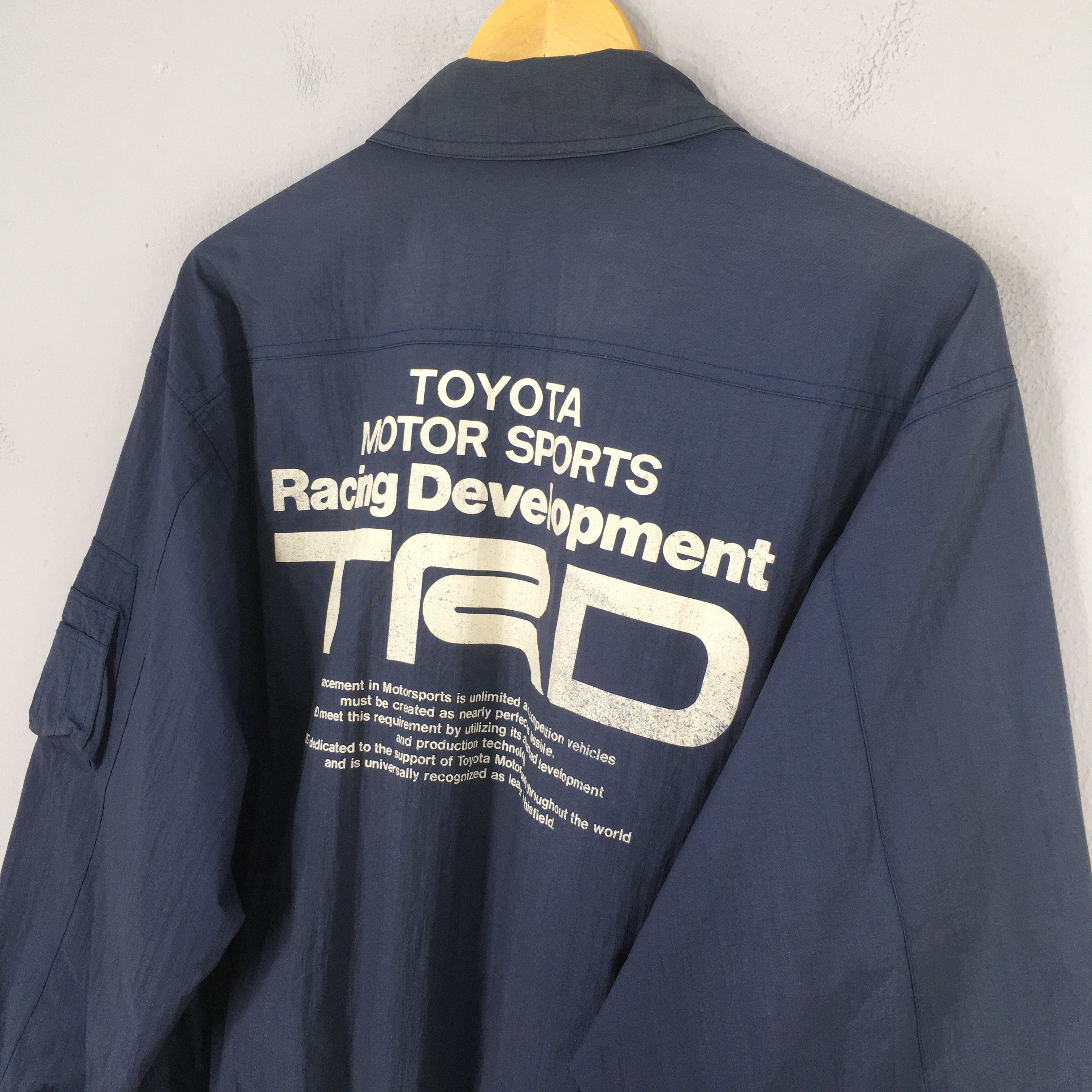 Japanese Brand Vintage Toyota TRD Motorsport Racing Car Jacket M Size US M / EU 48-50 / 2 - 10 Thumbnail
