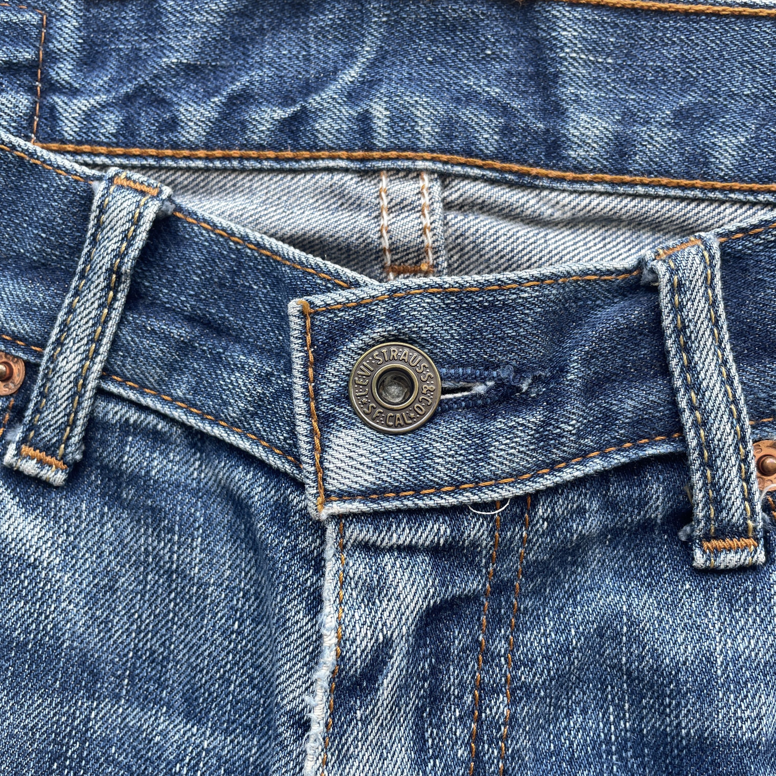 Jean × Levi's × Levi's Vintage Clothing W30x30💥 VINTAGE LEVIS 502 JEANS FADED PANTS DENIM Size US 30 / EU 46 - 6 Thumbnail