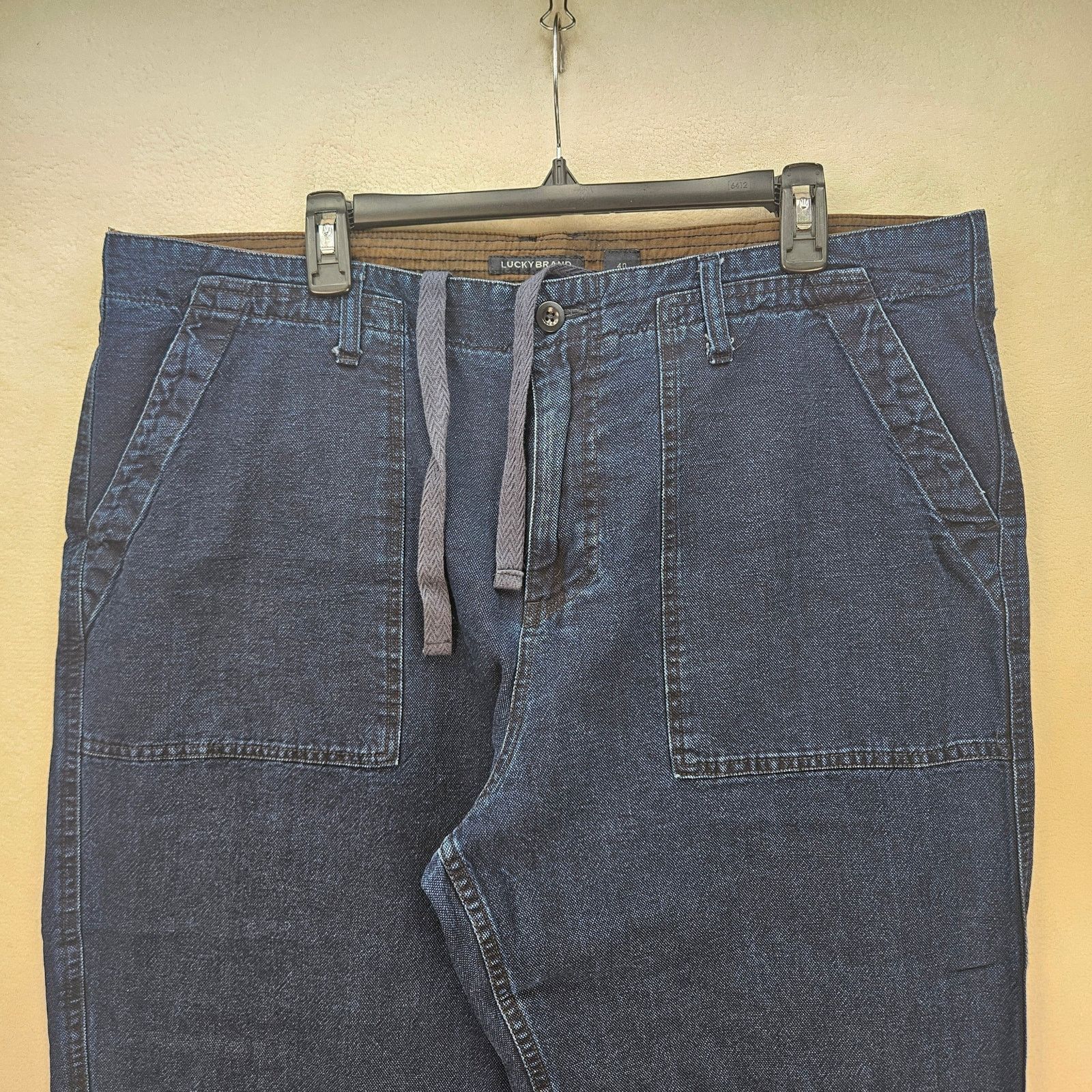 Lucky Brand LUCKY BRAND MEN'S 40 STRAIGHT LEG BREATHABLE JEANS DRAWSTRIN Size US 40 / EU 56 - 2 Thumbnail