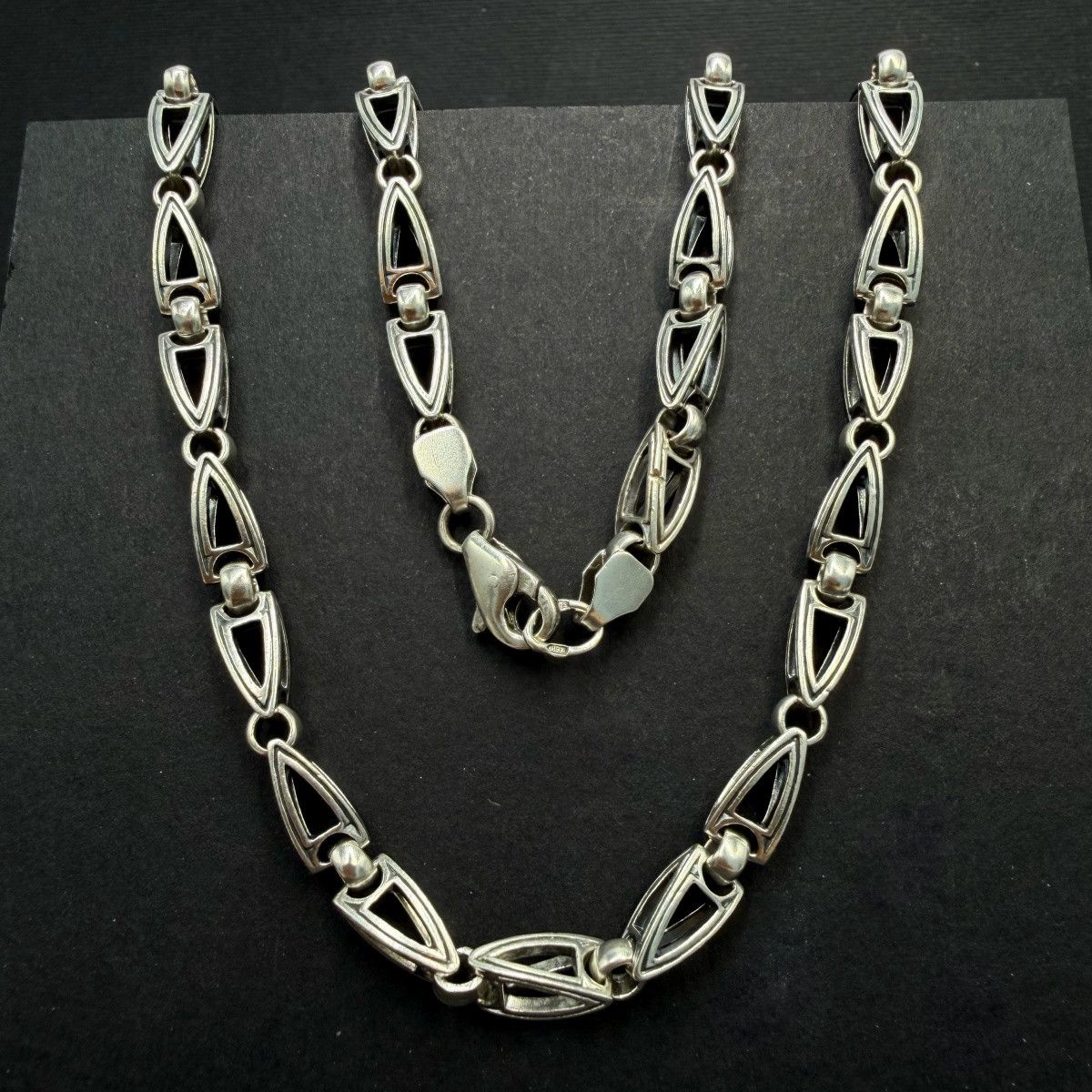 Sterling Silver Vintage 925 Sterling Silver Rocco Barocco Chain Necklace 58g Size ONE SIZE - 9 Thumbnail