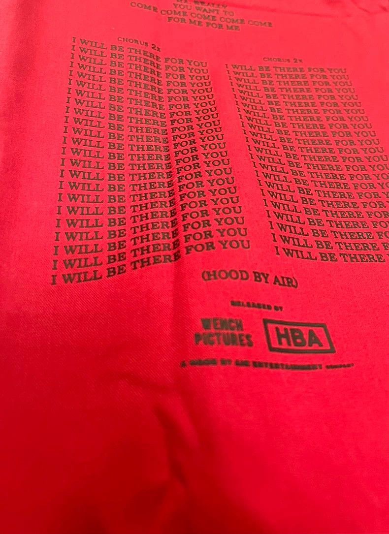 Hood By Air Hood By Air Hood By Air Uncommon Lyrics Shirt-2507 Size US M / EU 48-50 / 2 - 2 Thumbnail
